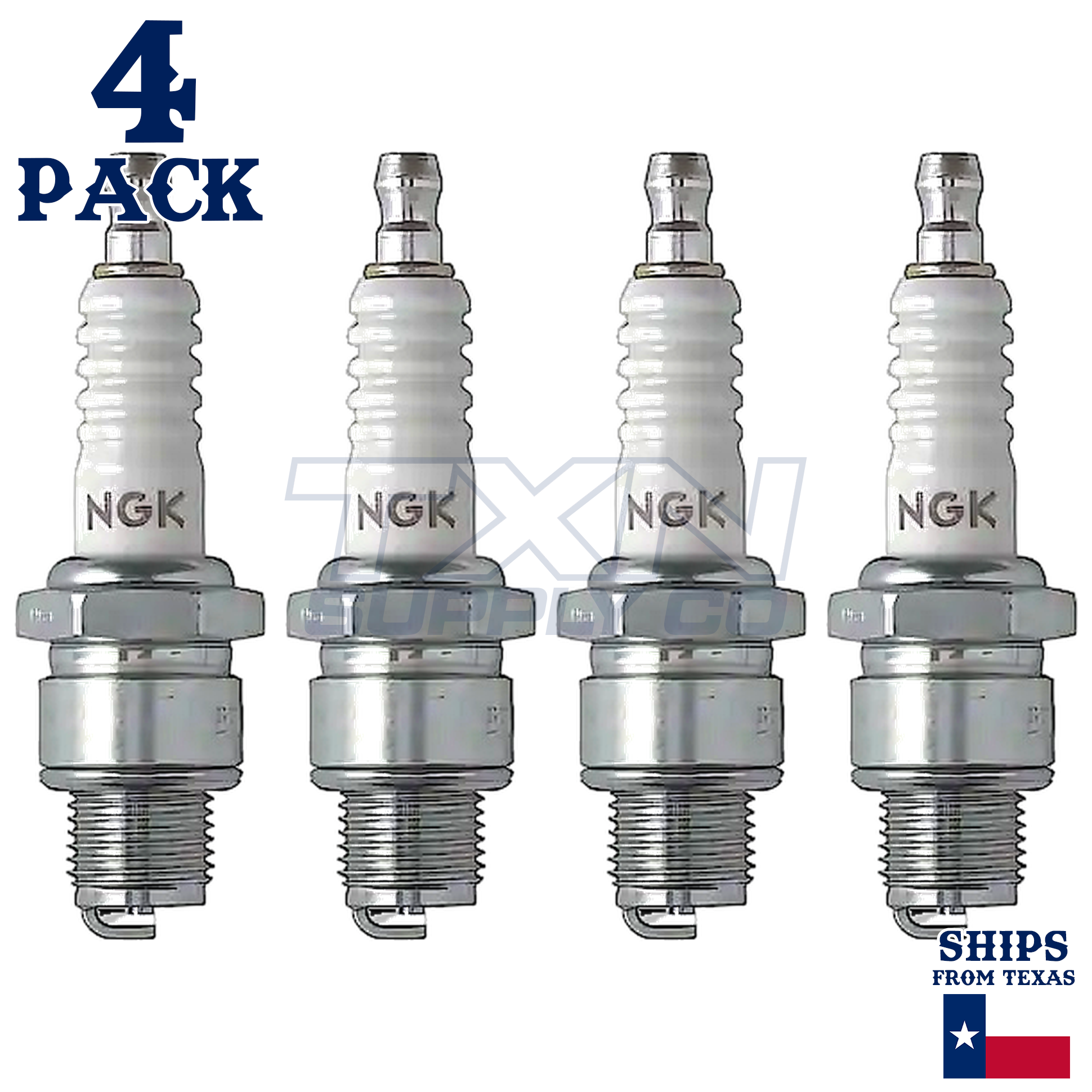 4 NGK Spark Plugs - For Tohatsu 115 M115A 2004-2006 Outboard Motor - Image 2