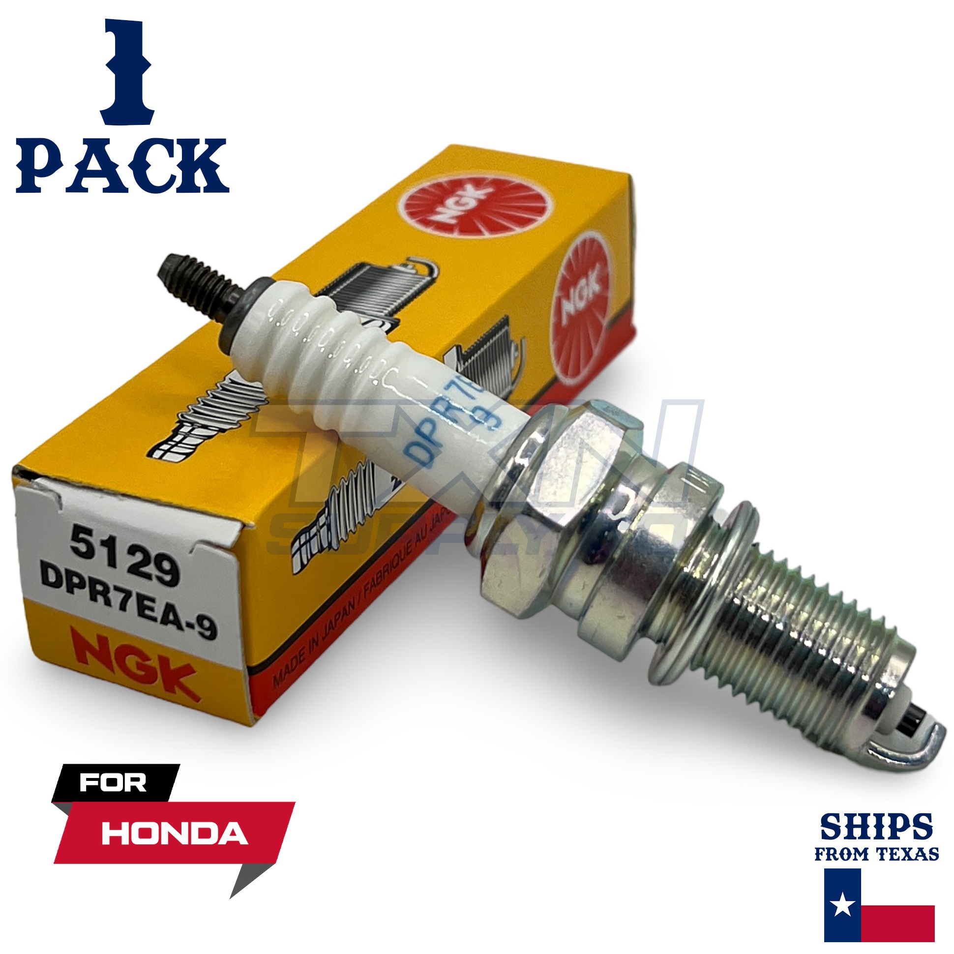 1 NGK Spark Plug - For 1997-2003 FES 250 Foresight Honda Motorcycle - Image 1