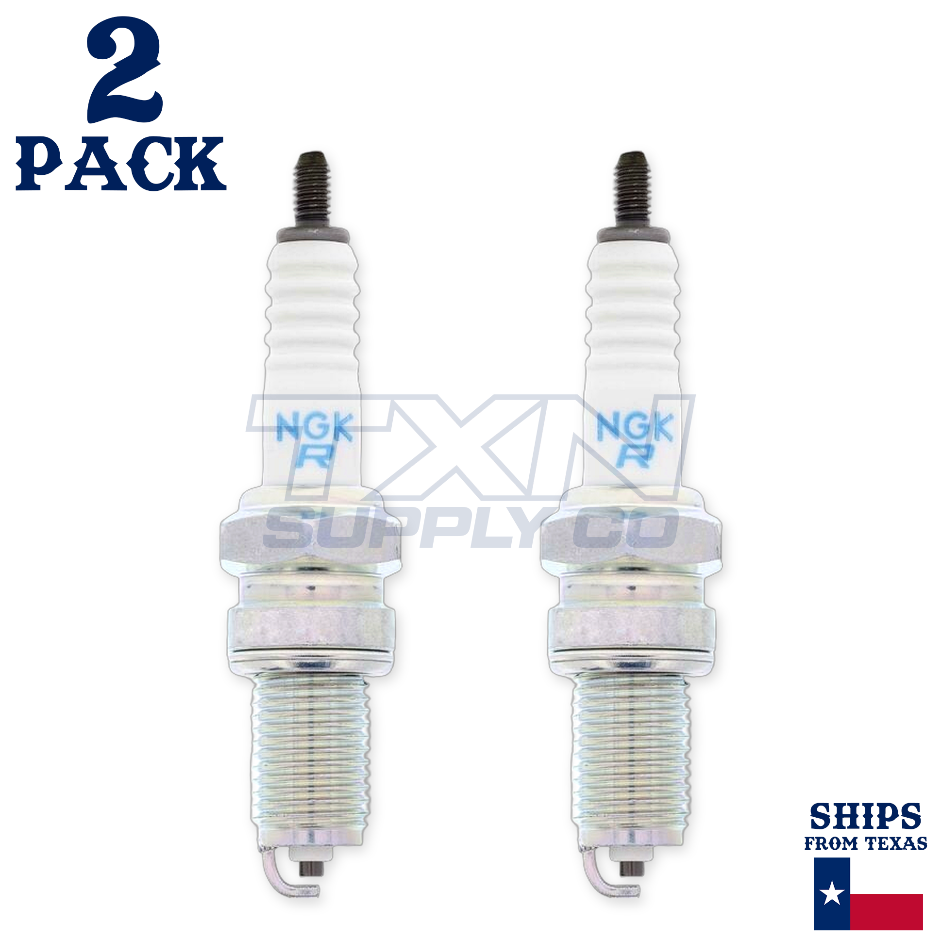 2 NGK Spark Plug - For 1985-2007 VT 1100 C Shadow Honda Motorcycle - Image 2