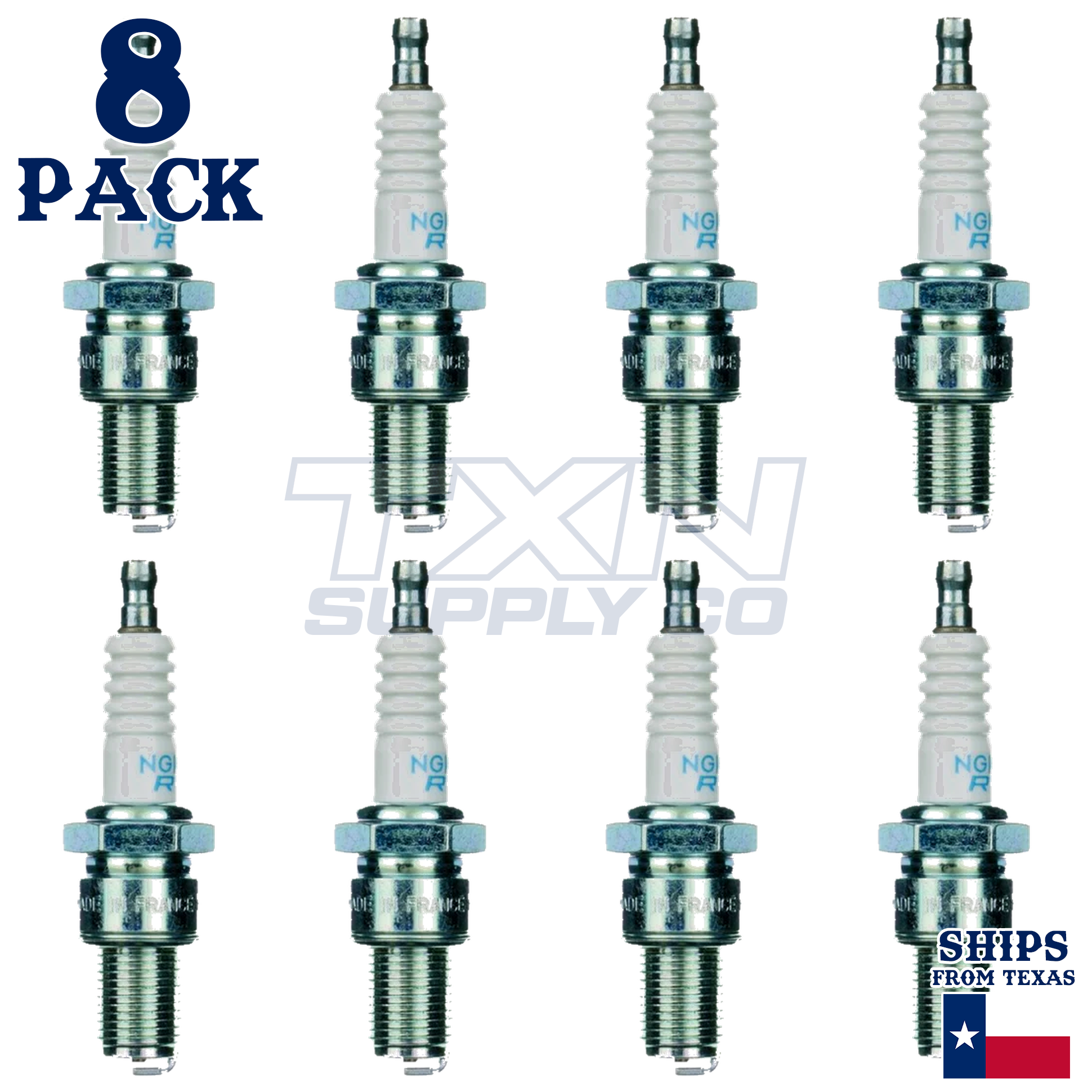 8 NGK Spark Plugs For Sea-Doo 580 587 650 657 717 720 787 800 947 951 XP GTX SP - Image 2
