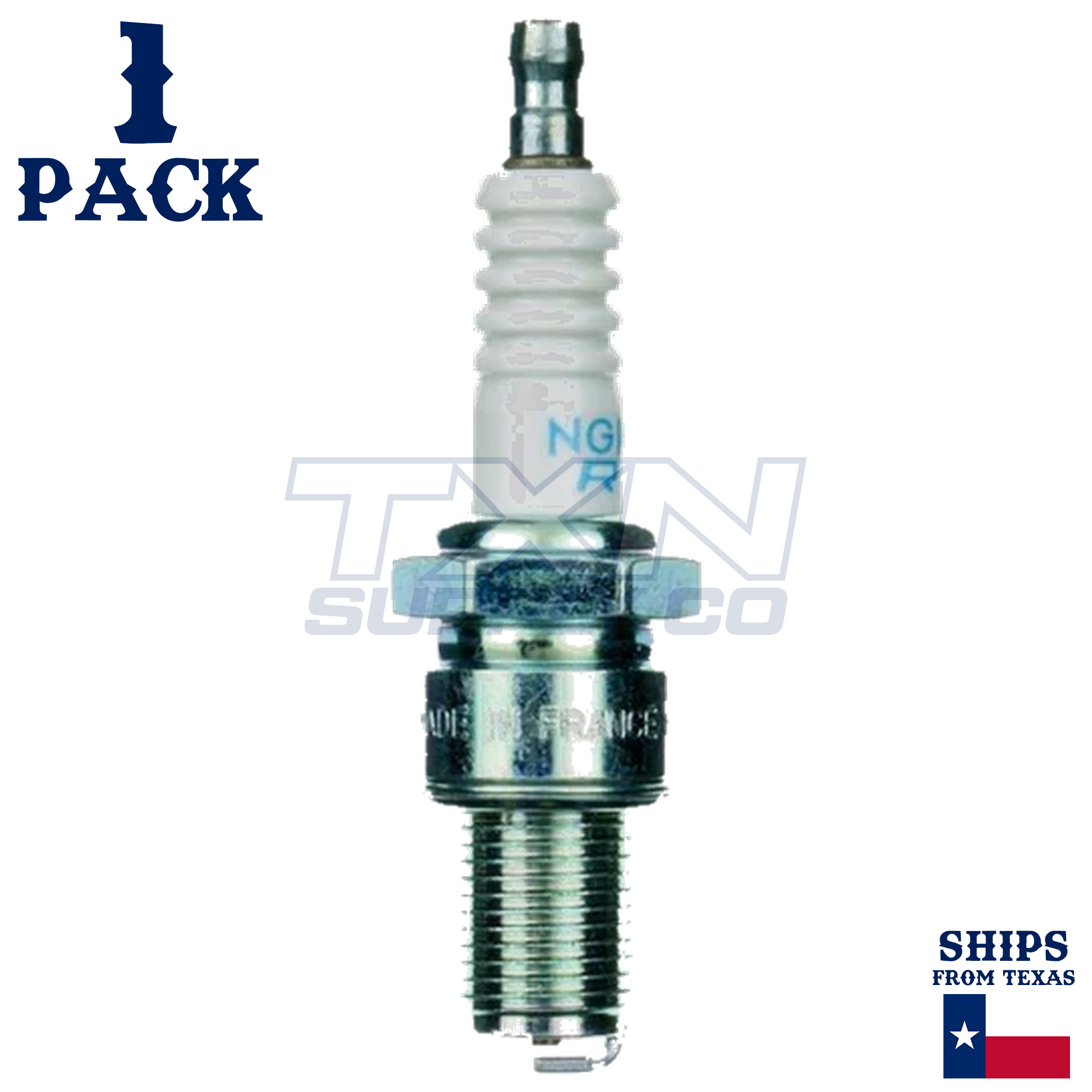 1 NGK Spark Plug - For NSR 80 Honda Motorcycle - Image 2