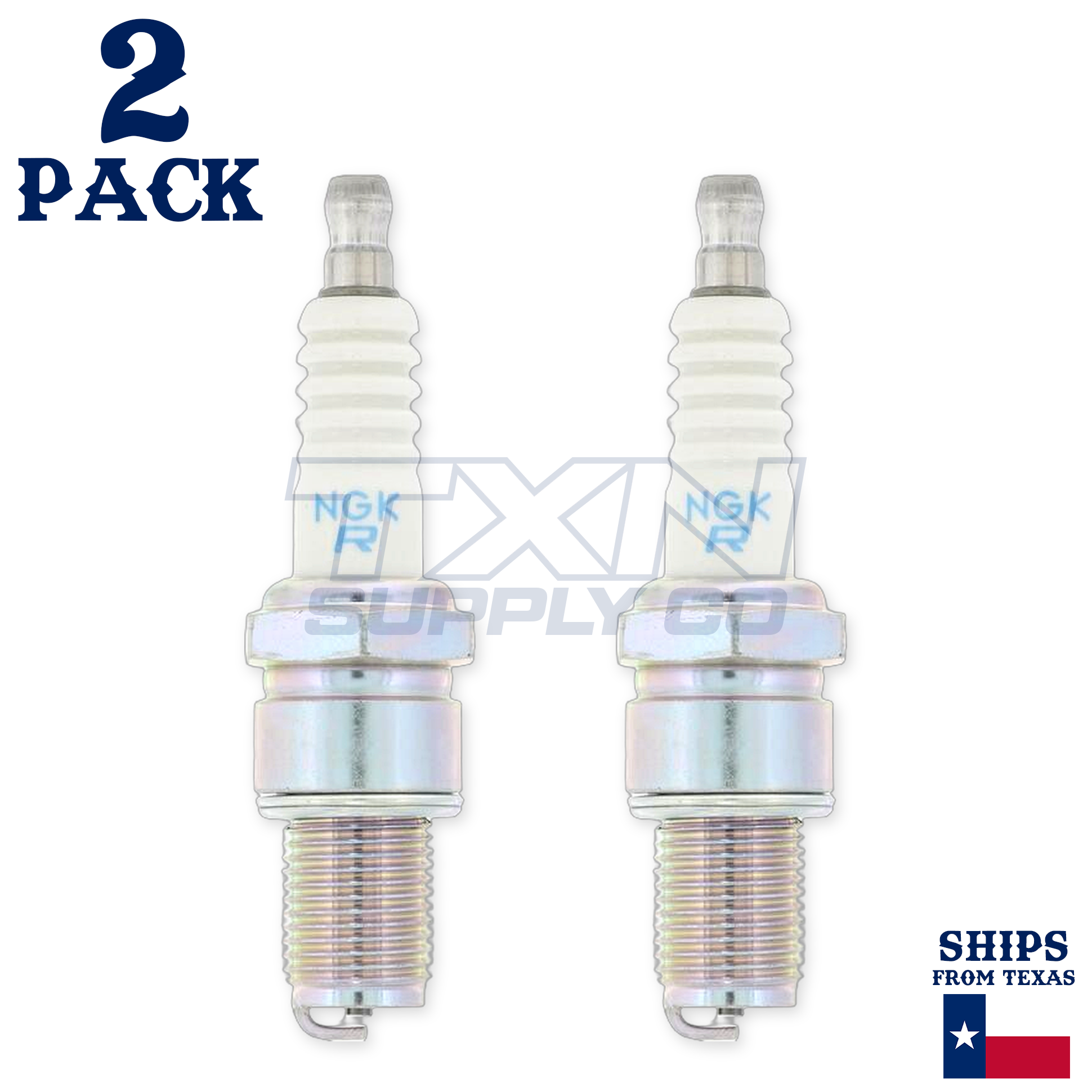 2 NGK Spark Plug - For NSR 80 Honda Motorcycle - Image 2