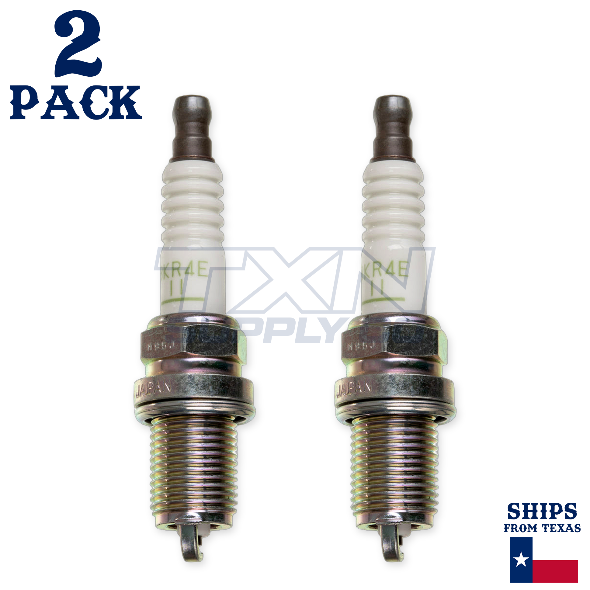 NGK 5424 Spark Plug BKR4E-11 - 2 Pack - Image 2