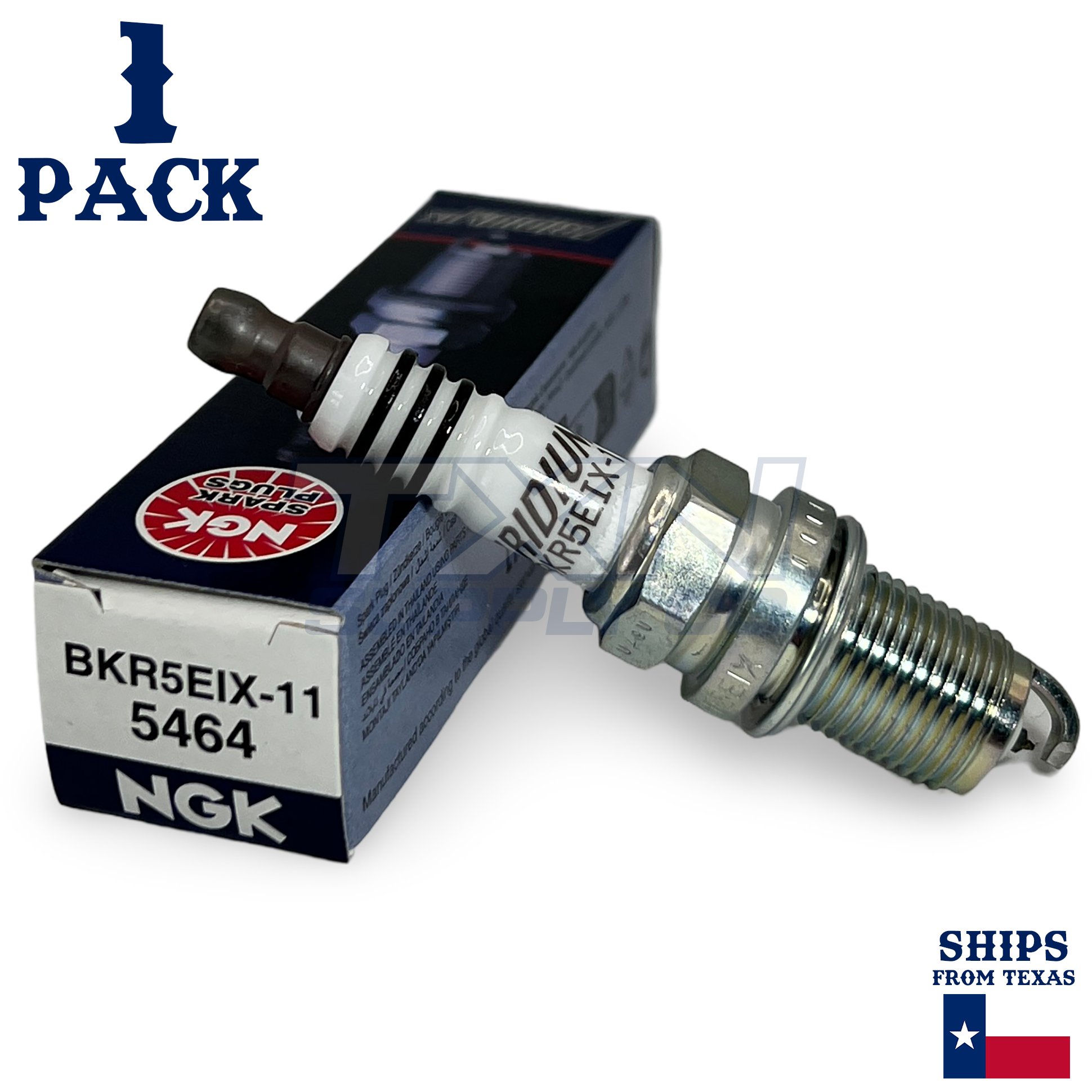 1 Pack NGK Iridium IX 5464 Spark Plugs BKR5EIX-11 - Image 1