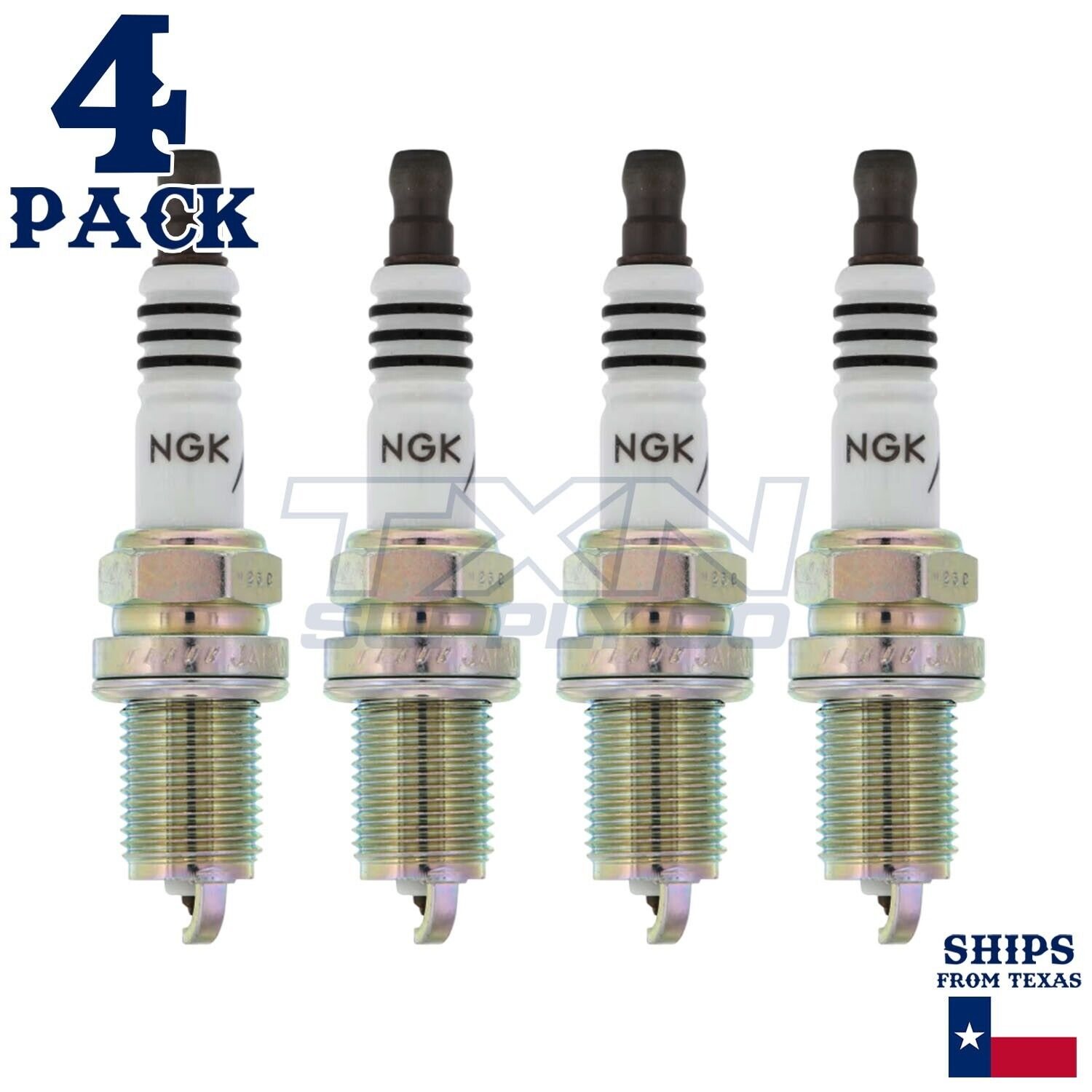 4 Pack NGK Standard Spark Plugs 2007-2008 for Kia Magentis 2.4L L4 - Image 2
