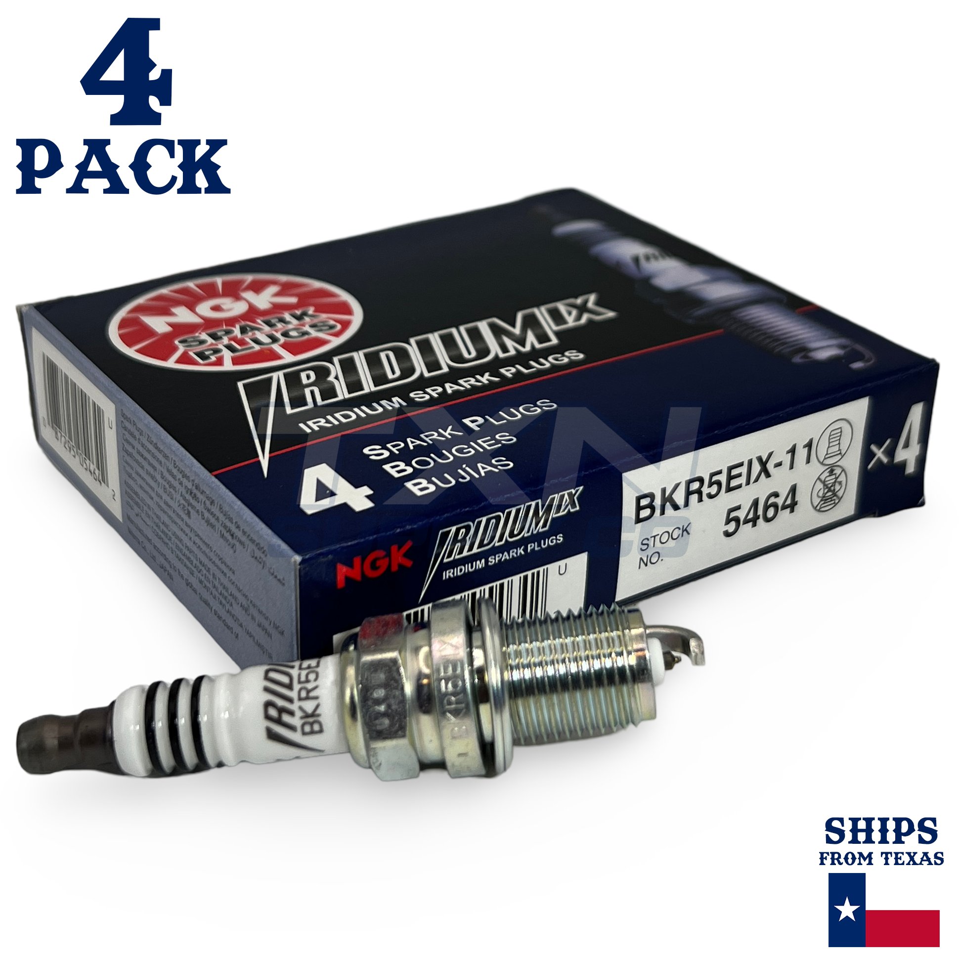4 Pack NGK Iridium IX Spark Plugs 2005-2009 for Subaru Outback 2.5L