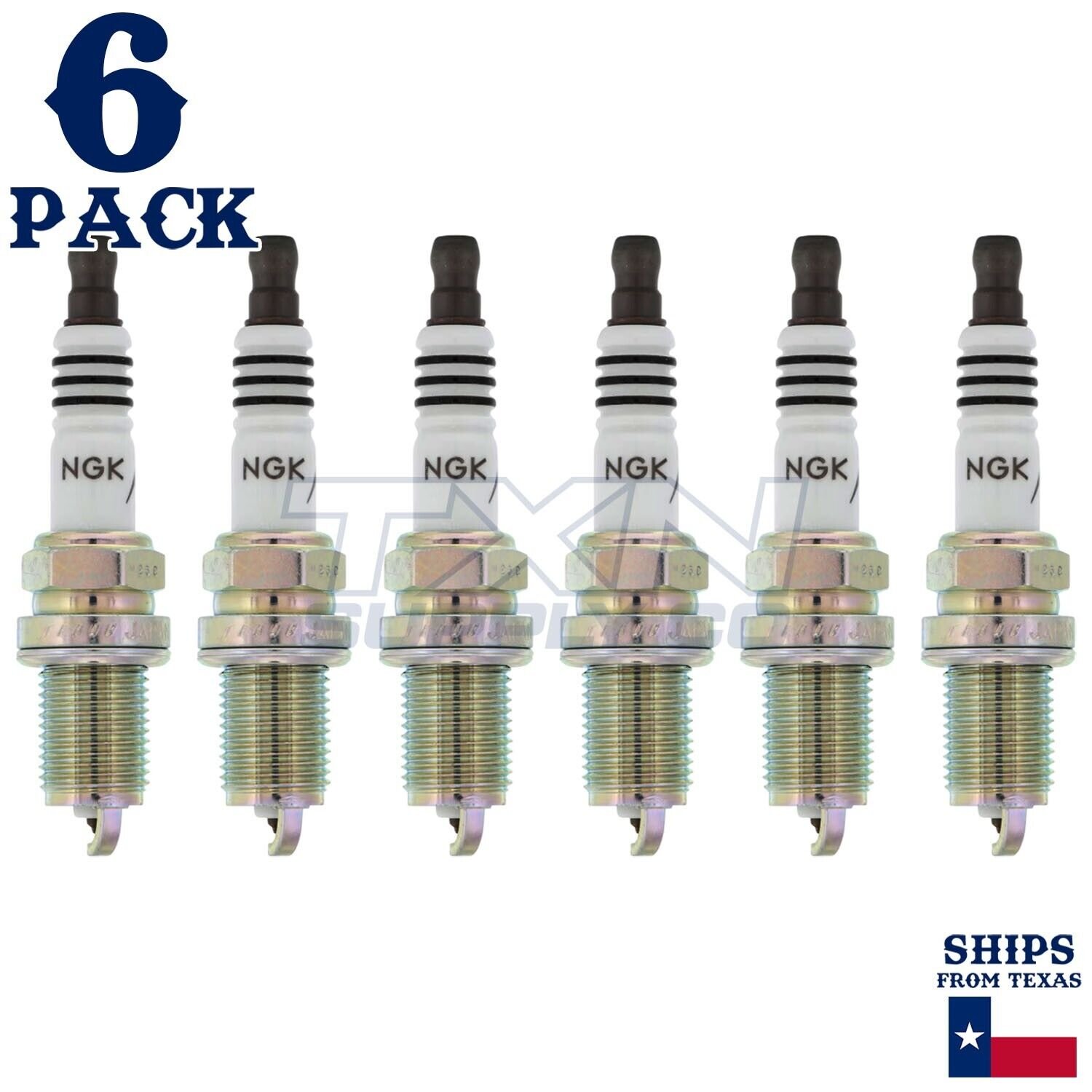 6 Pack NGK Iridium IX Spark Plugs 2001-2006 for Kia Optima 2.5L 2.7L V6 - Image 1