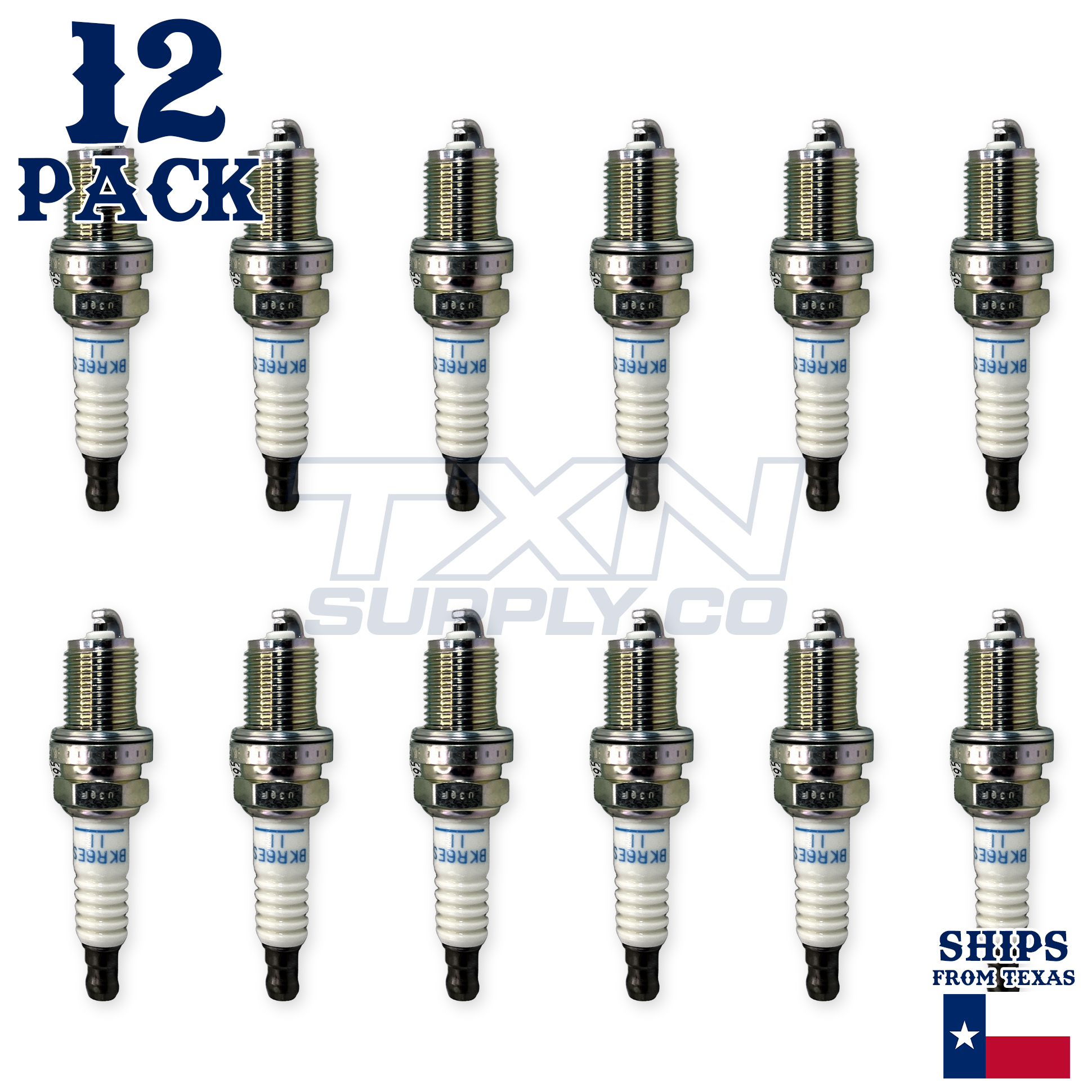 12 Pack NGK Standard Spark Plugs 2004-2006 for Chrysler Crossfire 3.2L V6 - Image 1