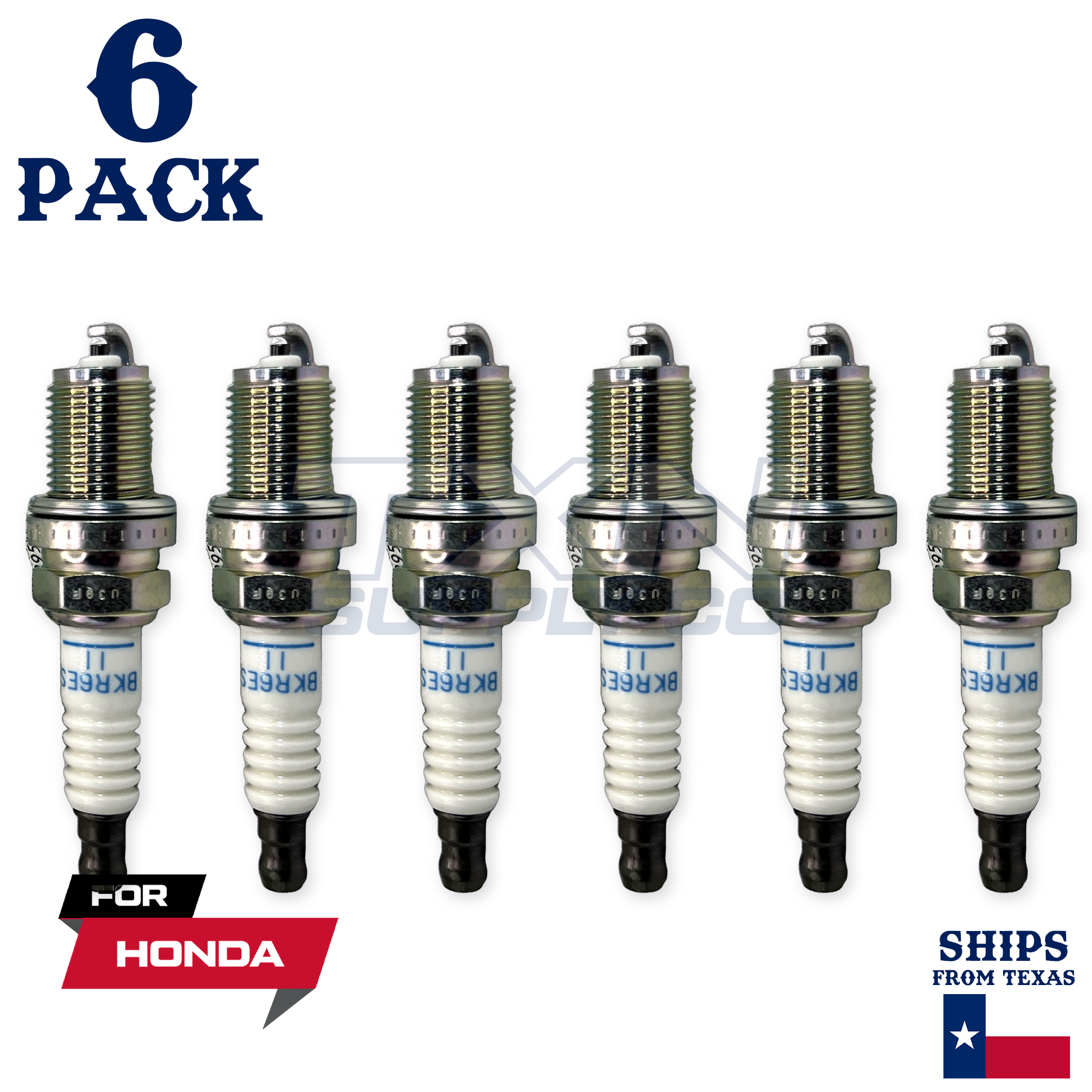 6 Pack NGK Standard Spark Plugs 1994-1995 for Honda Passport V6-3.2L - Image 1