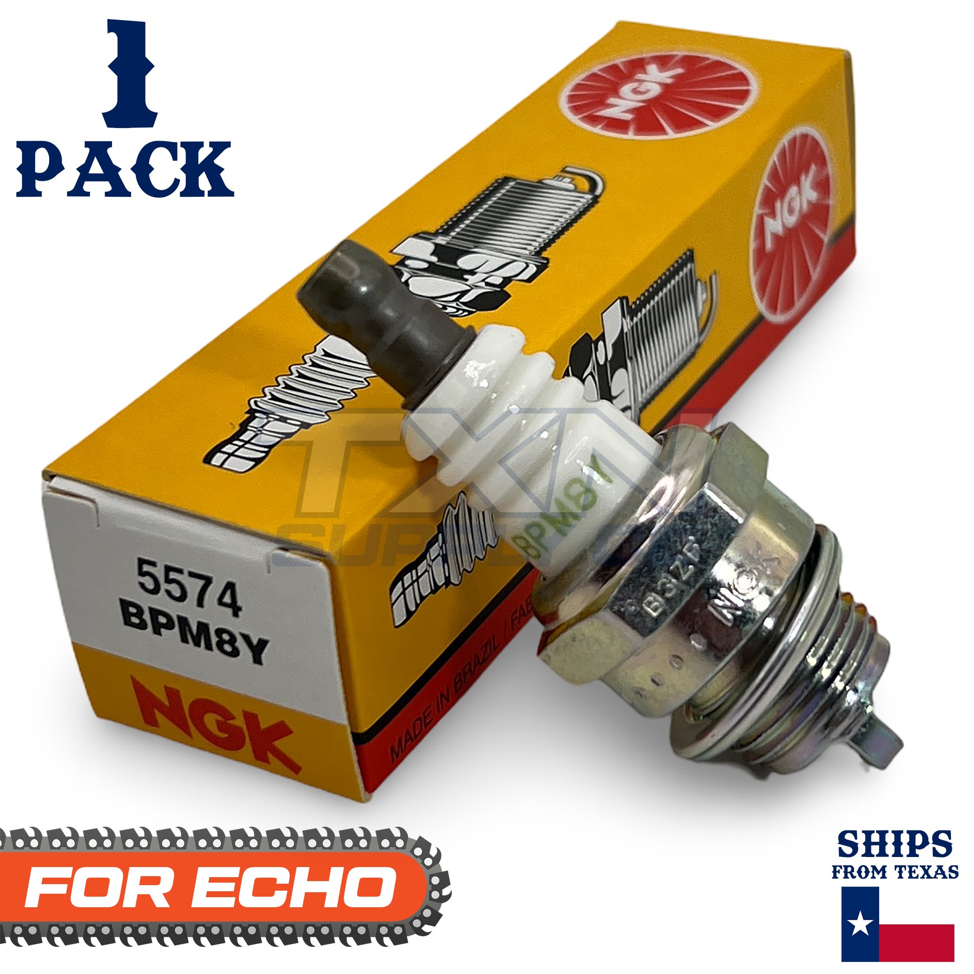 1 Pack NGK Spark Plug - CS-300-14 Echo Chainsaw - Image 1