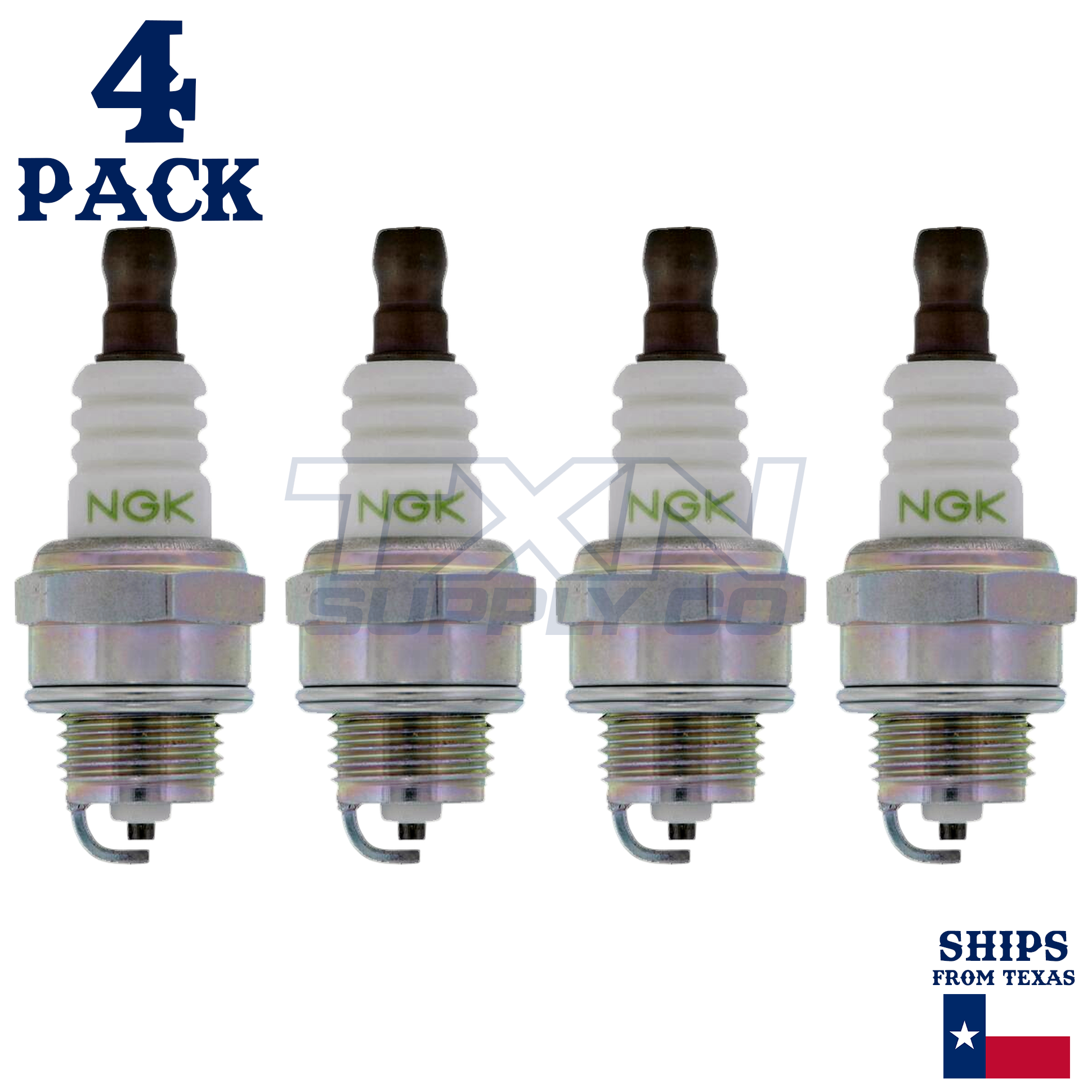 NGK 5574 Spark Plugs 4 Pack - Image 1
