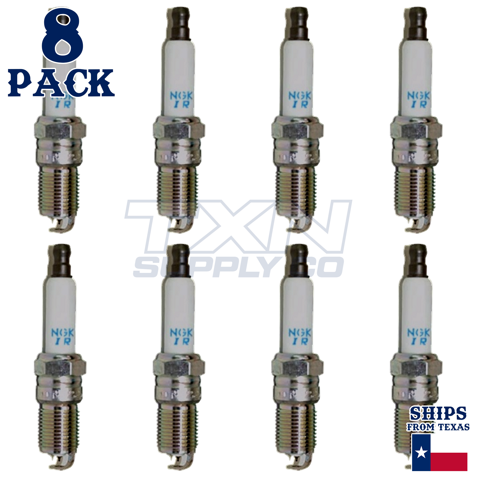 NGK 5599 ITR4A15 Spark Plugs 8 Pack