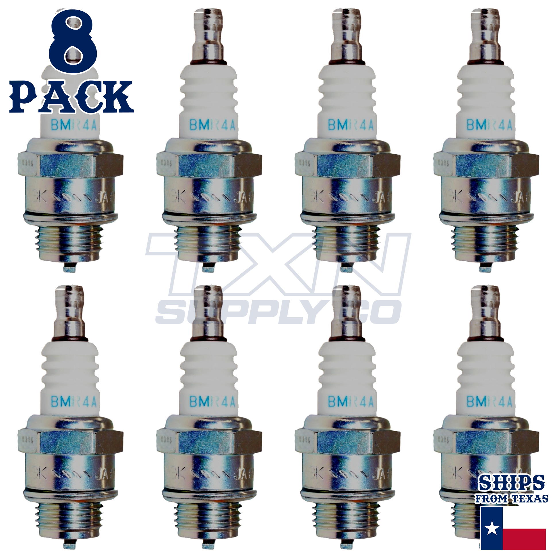 NGK 5728 BMR4A Spark Plugs 8 Pack