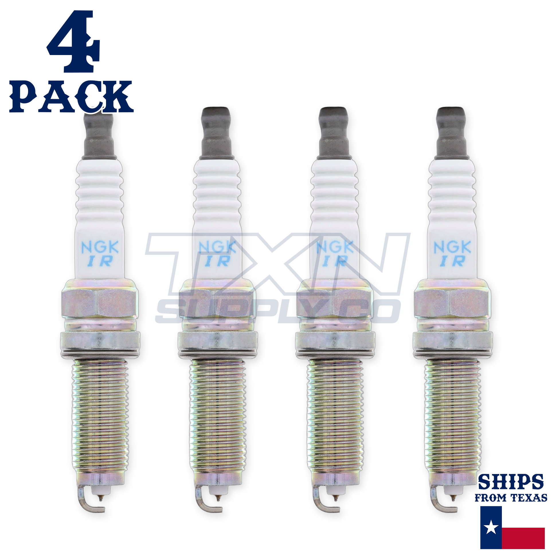 4 Pack NGK V-Power 5787 Spark Plugs ILZKR7B-11S - Image 1