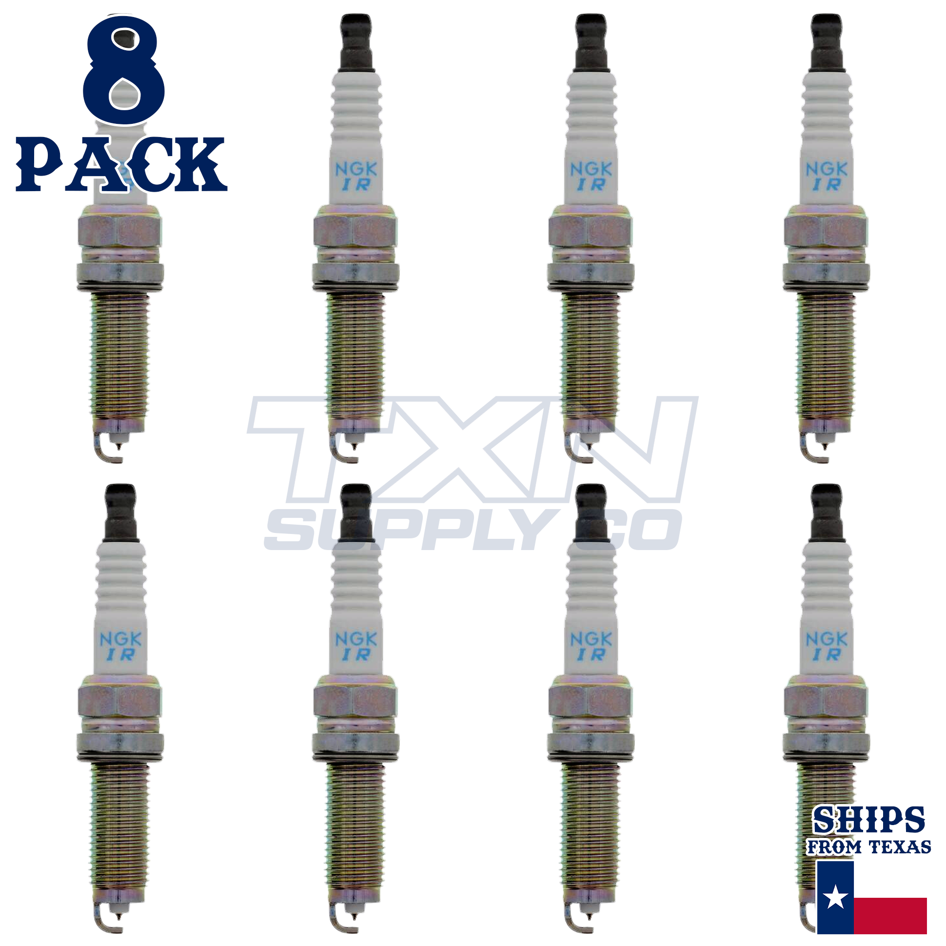 NGK 5787 Spark Plugs 8 Pack - Image 1