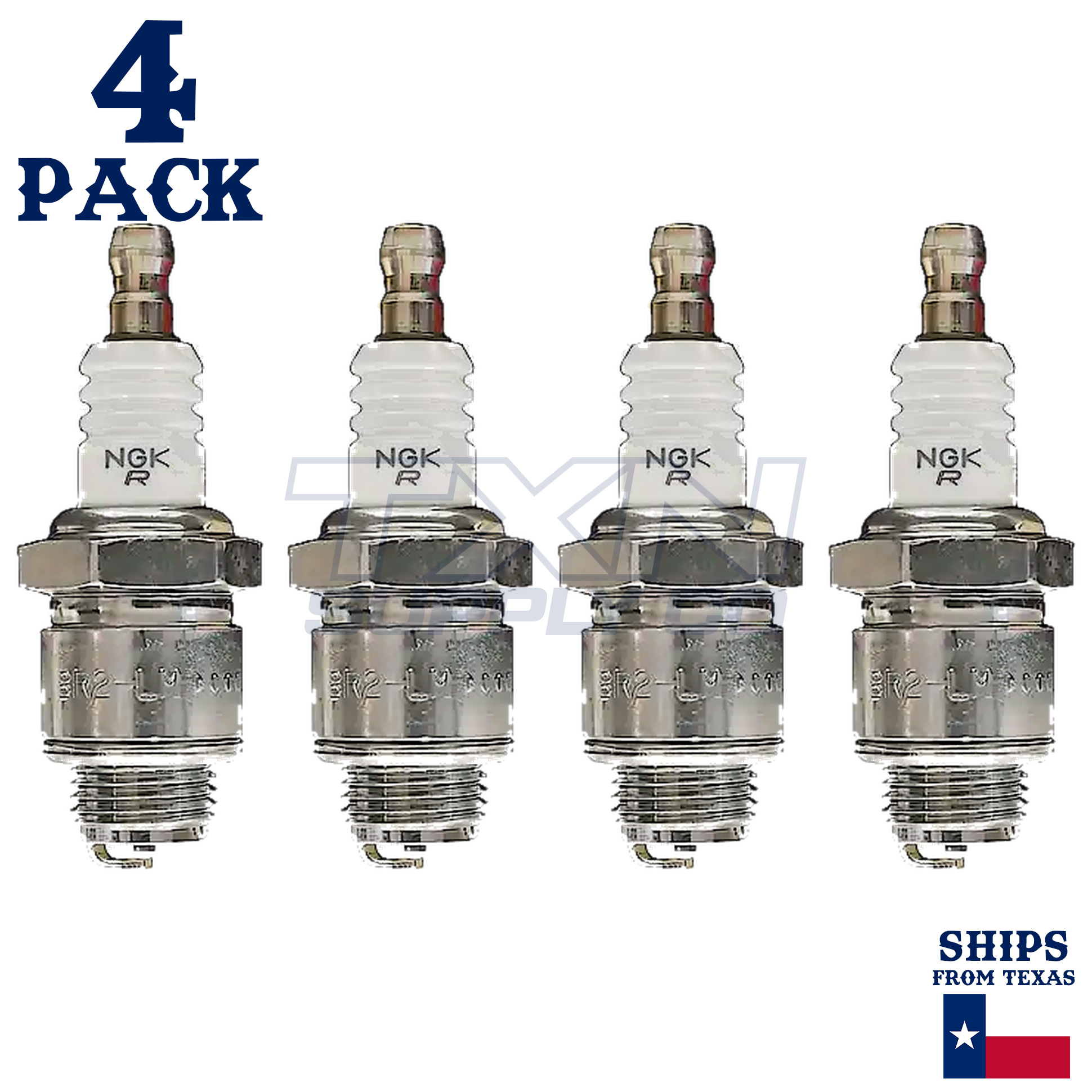 4 NGK Spark Plug - For 6020 MD Husqvarna Lawn Mower - Image 2