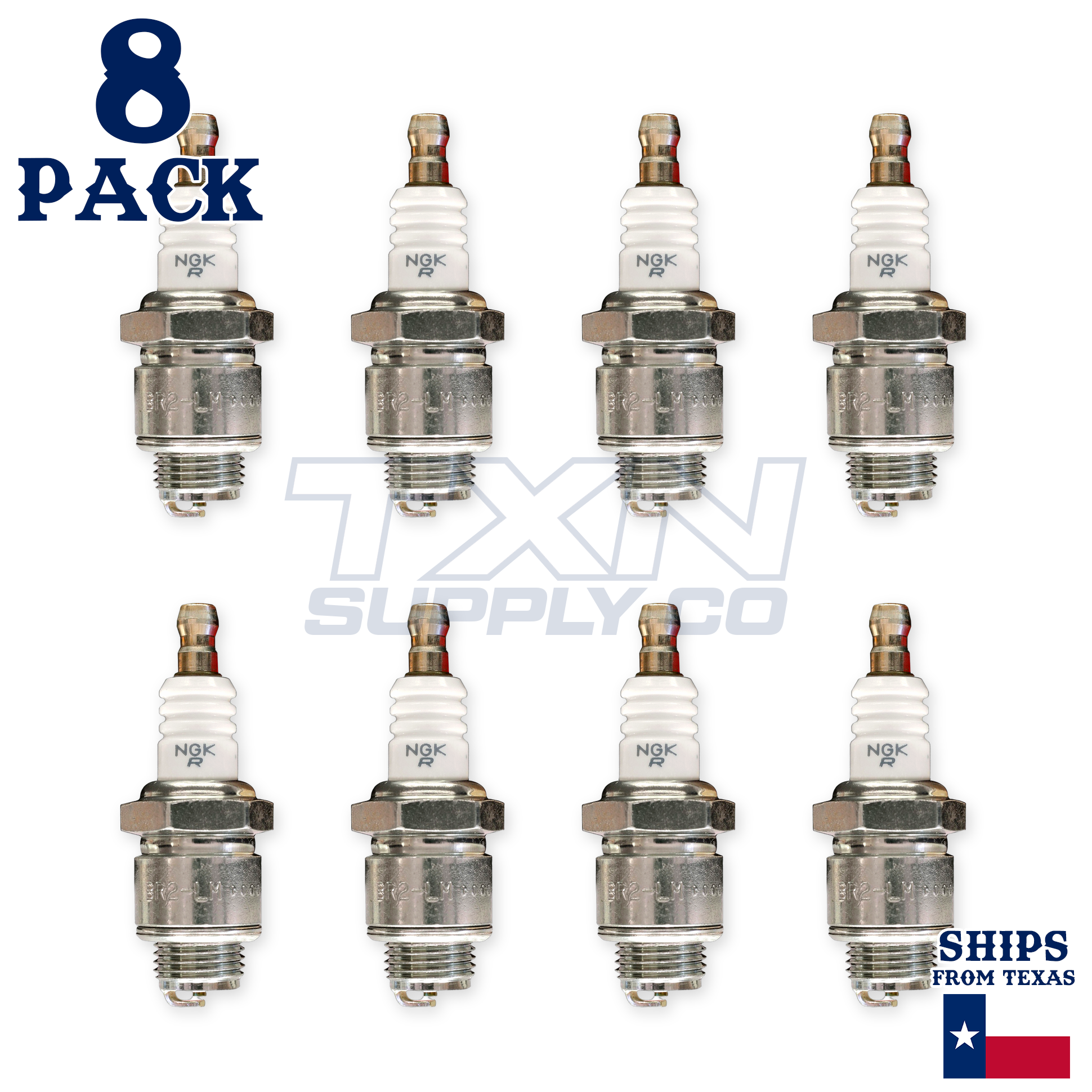 NGK 5798 Spark Plug BR2LM - 8 Pack - Image 2