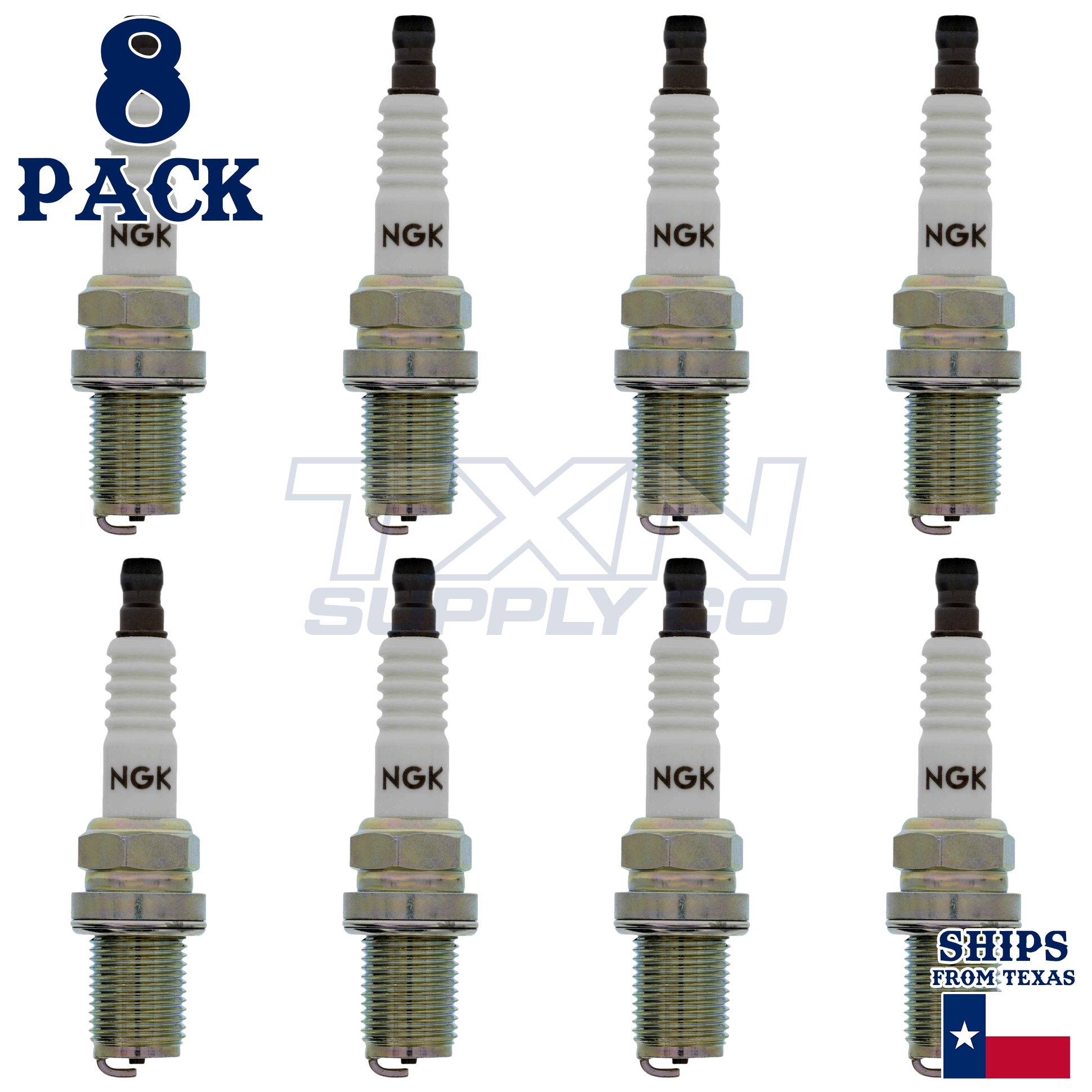 NGK 5820 Spark Plugs 8 Pack
