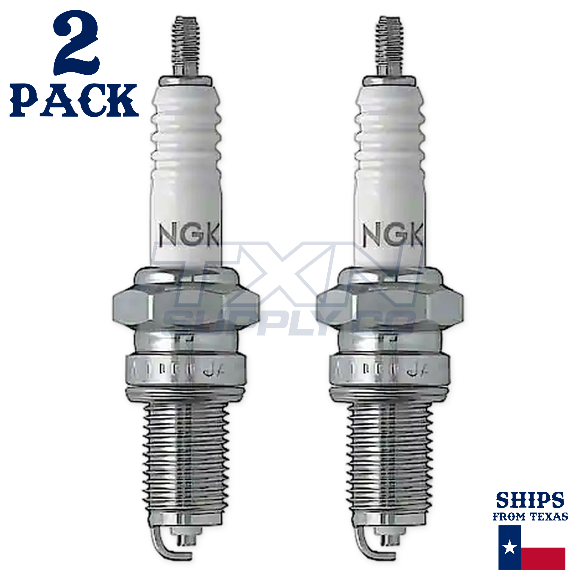 NGK 5829 DP8EA-9 Spark Plugs 2 Pack - Image 2