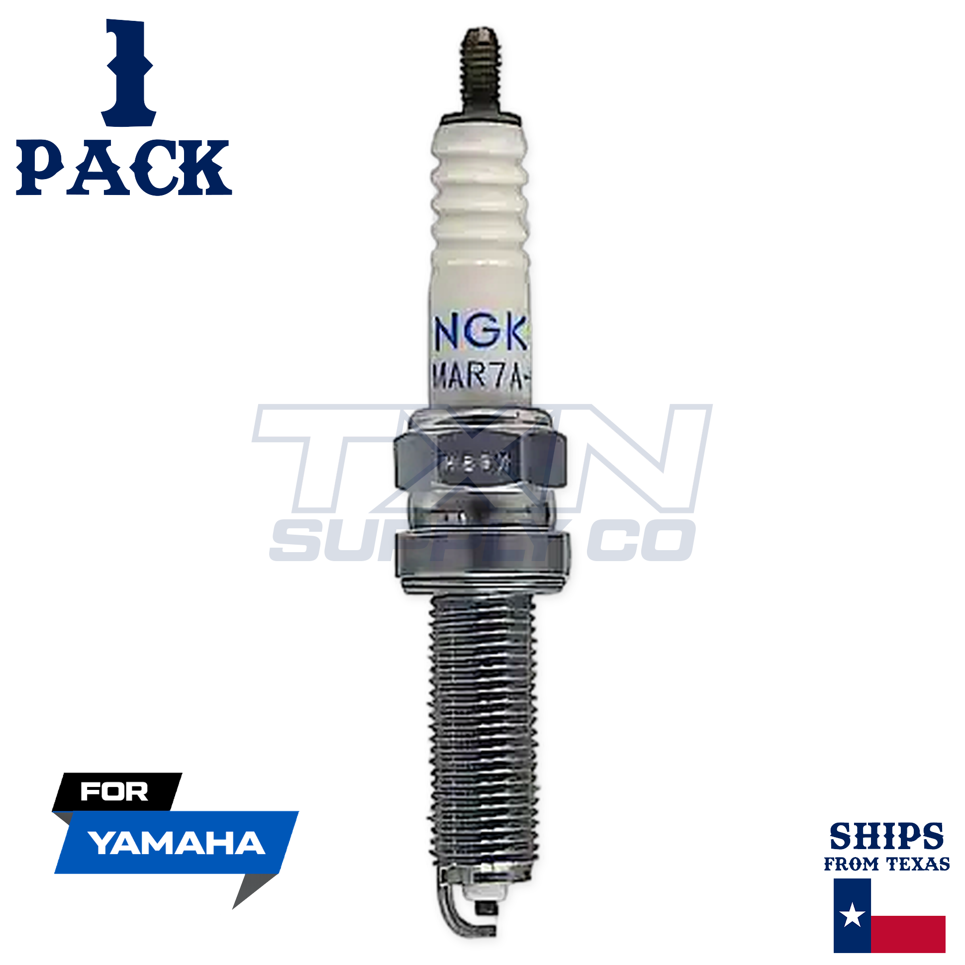 NGK Resistor Sparkplug LMAR6A-9 for Yamaha GRIZZLY 550 4x4 2009-2014