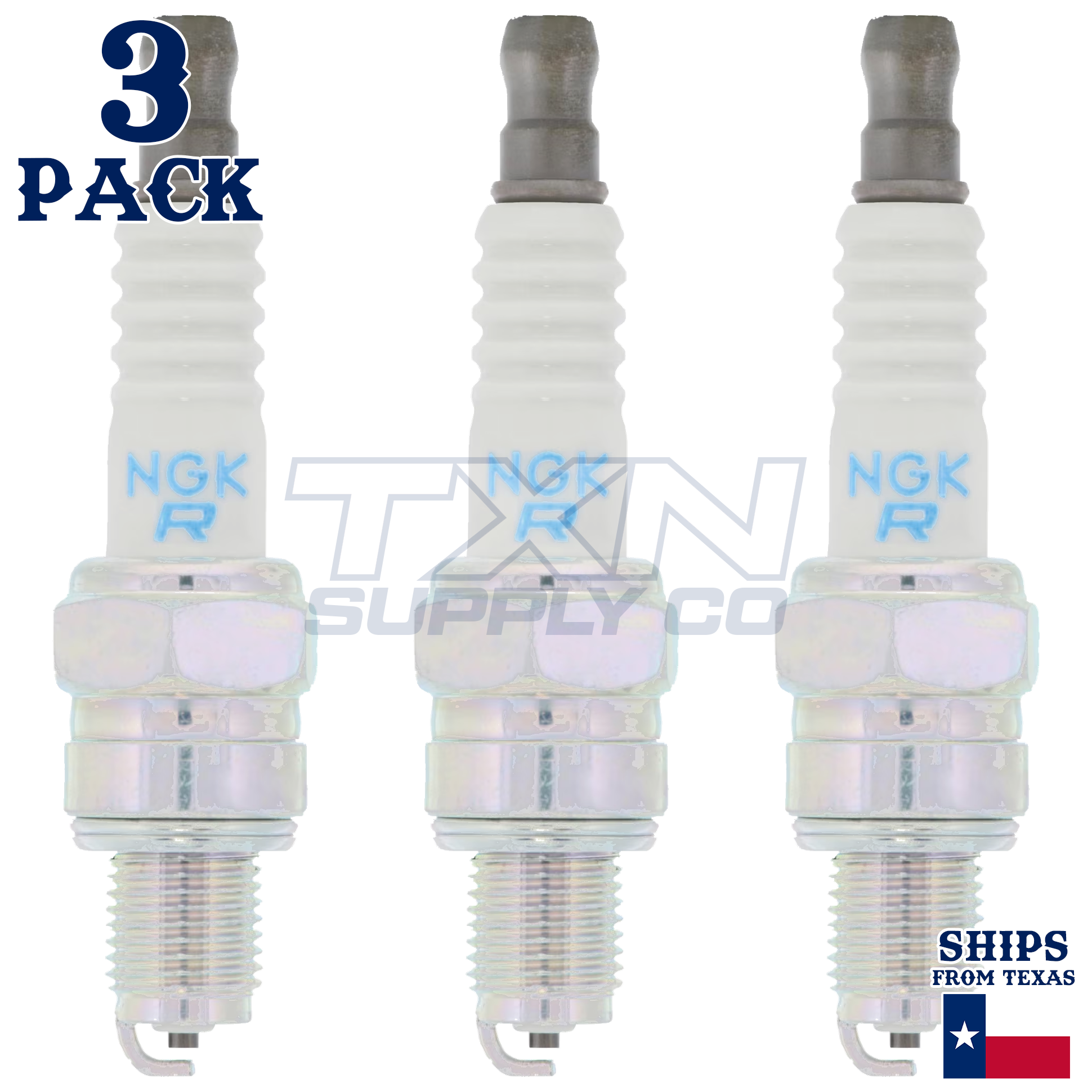 KTM NGK 6208 Spark Plug - LR8B - 3 Pack - Image 2