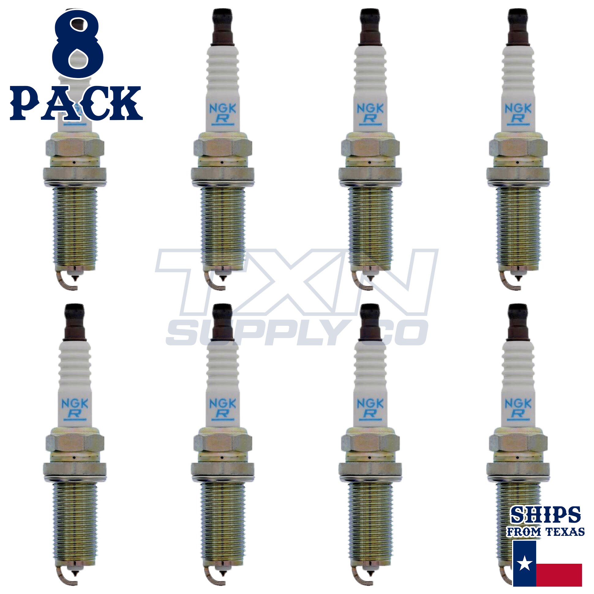 NGK 6240 Spark Plugs 8 Pack