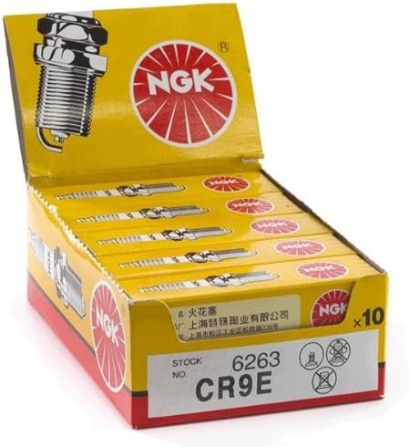 NGK 6263 Spark Plugs CR9E - 10 Pack