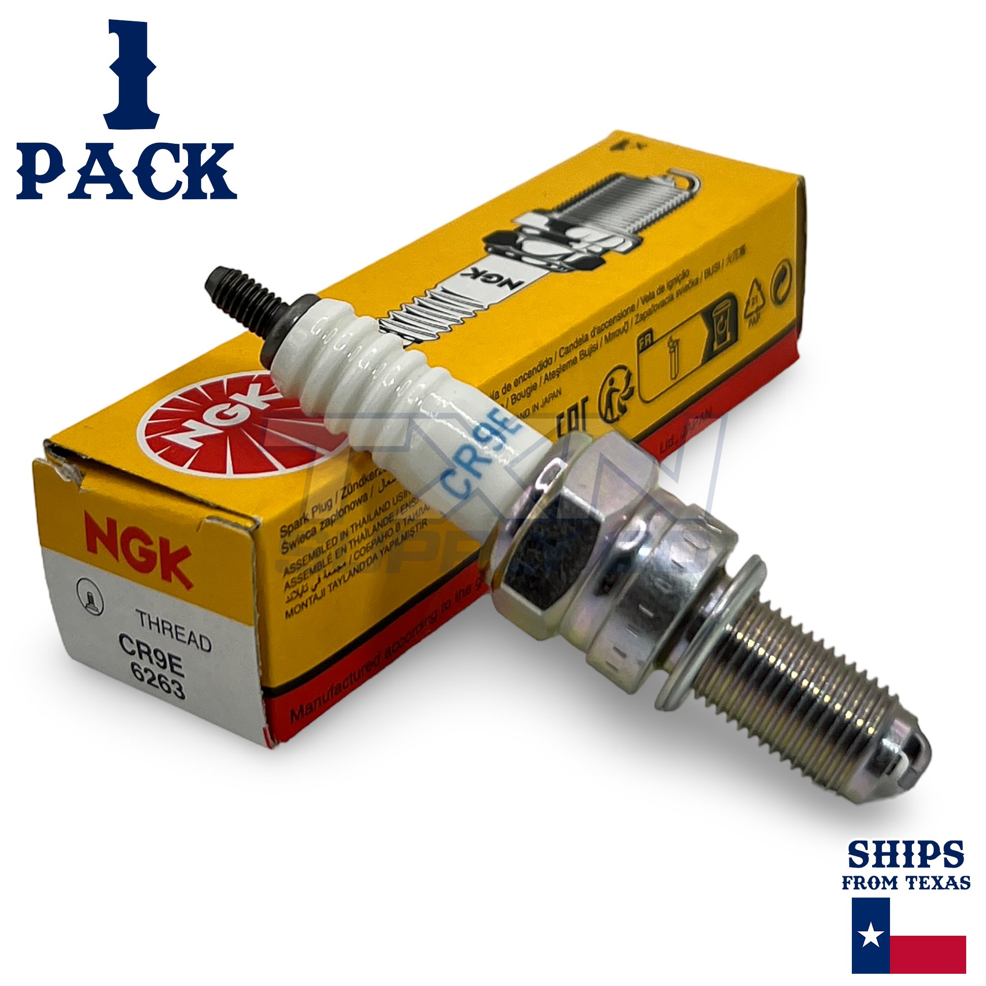 NGK Spark Plug Stock # 6263 - Image 1