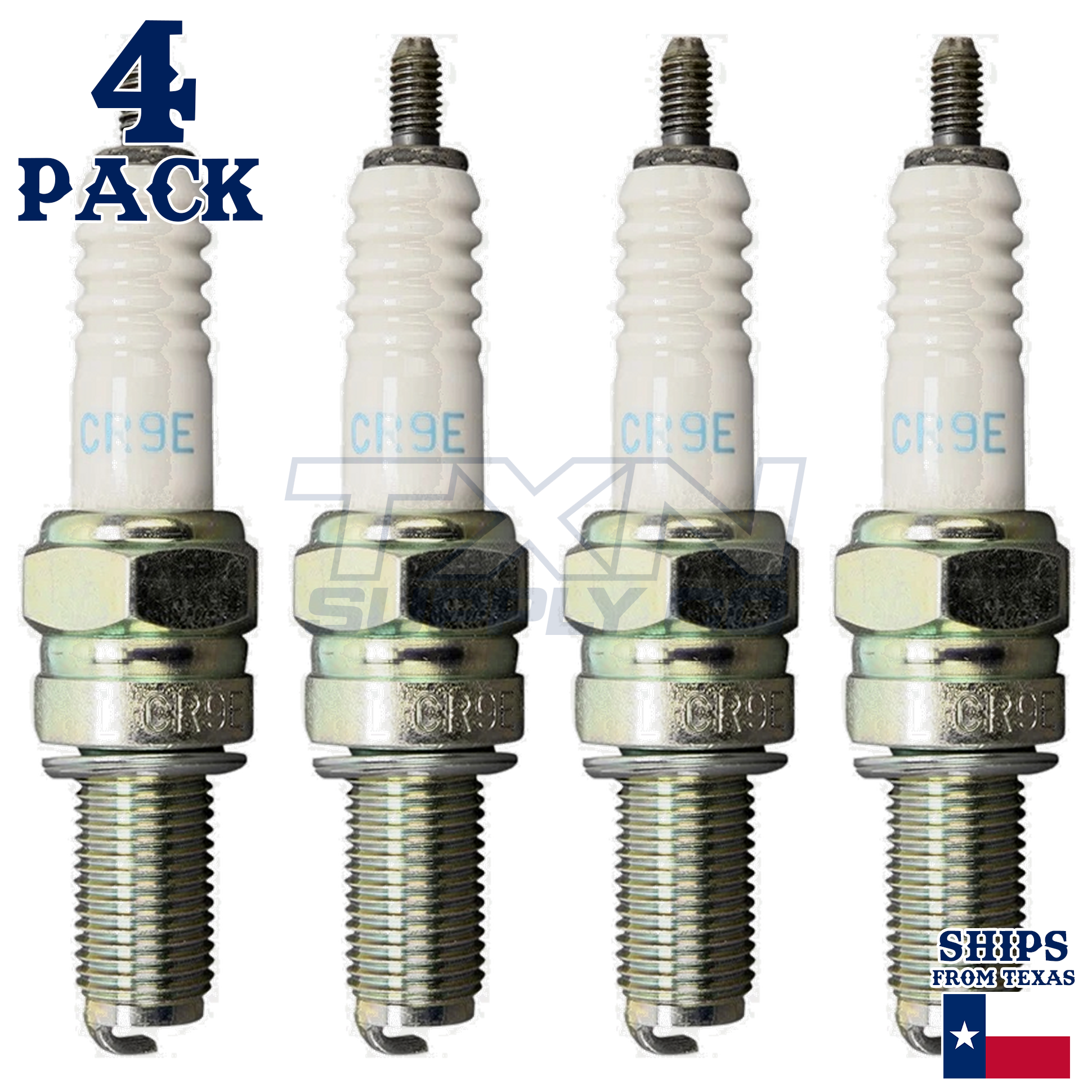 NGK Standard 6263 CR9E Standard Spark Plug, 4 Pack - Image 2