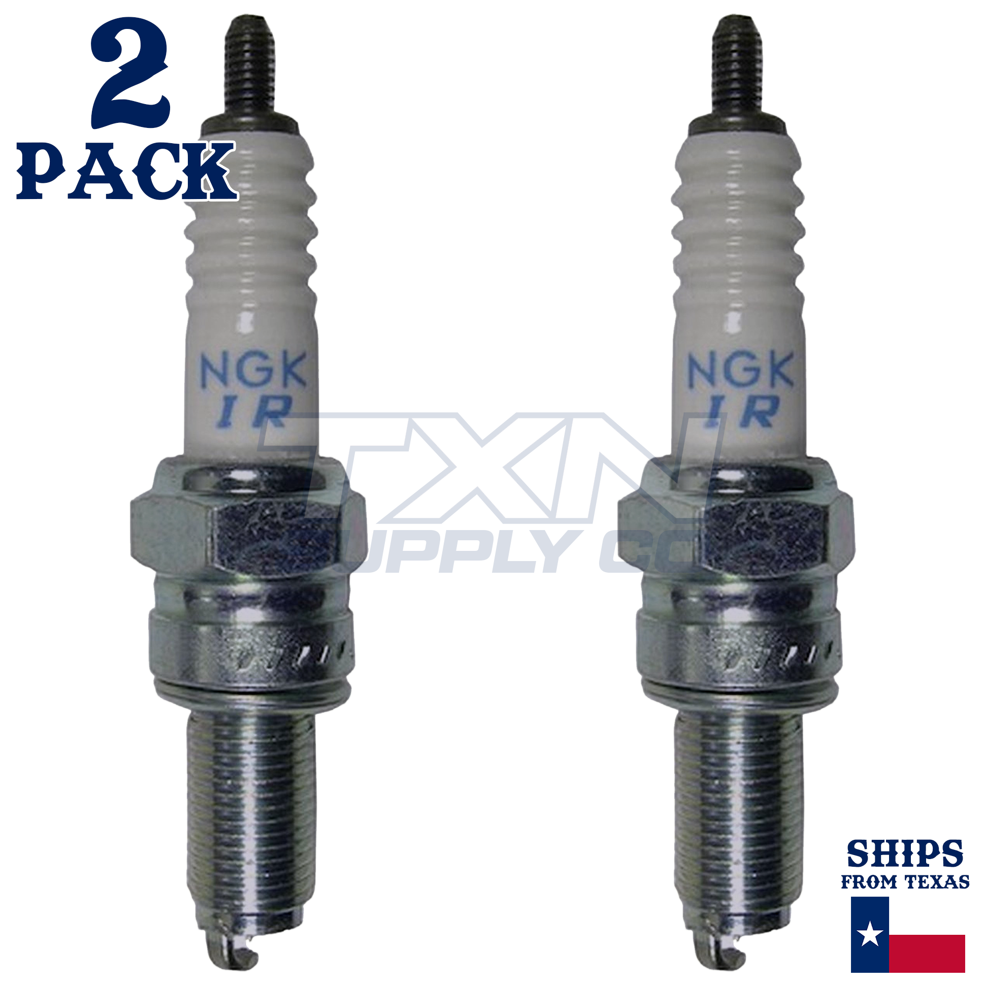 NGK 6289 CR9EIA-9 Spark Plugs 2 Pack