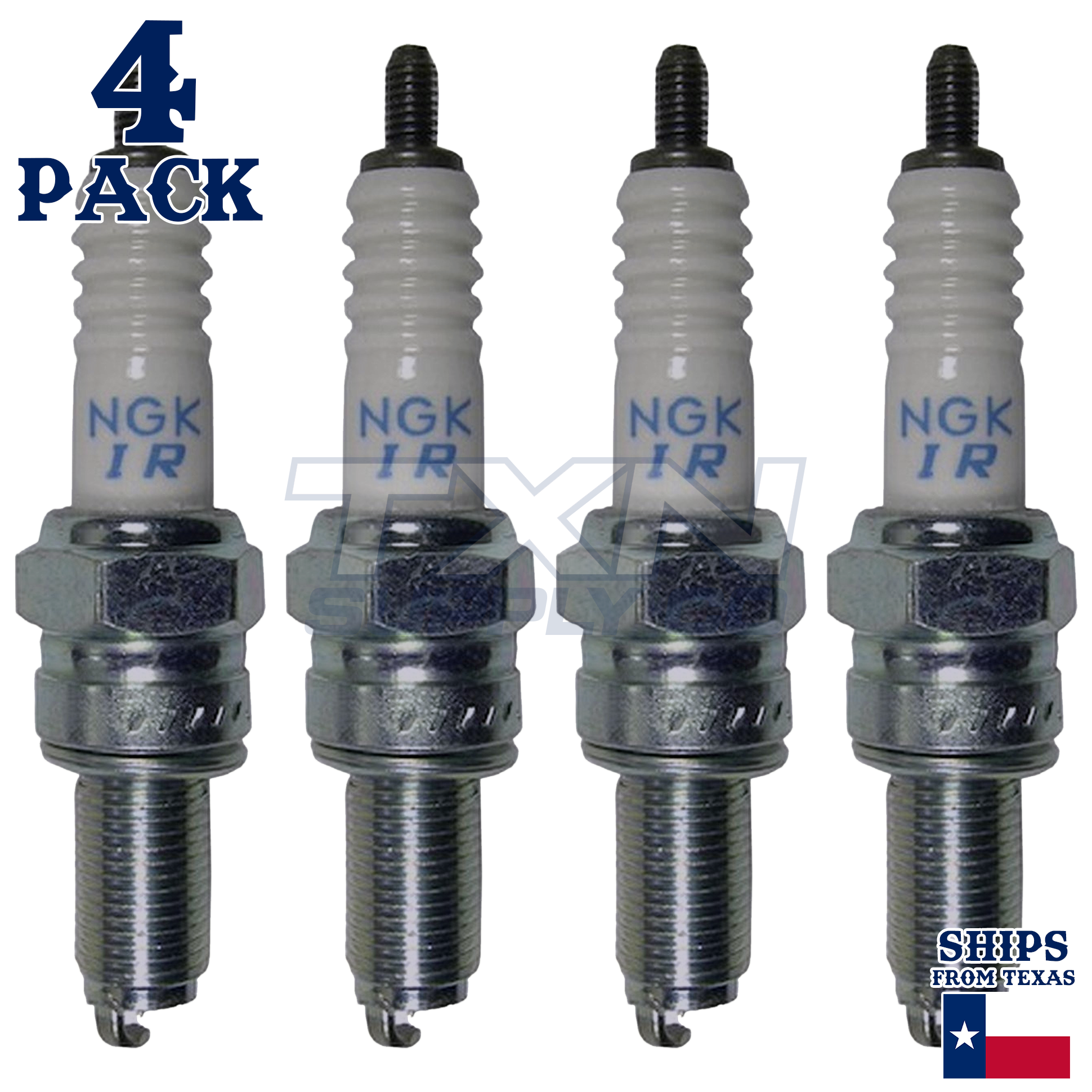 NGK 6289 CR9EIA-9 Spark Plugs 4 Pack
