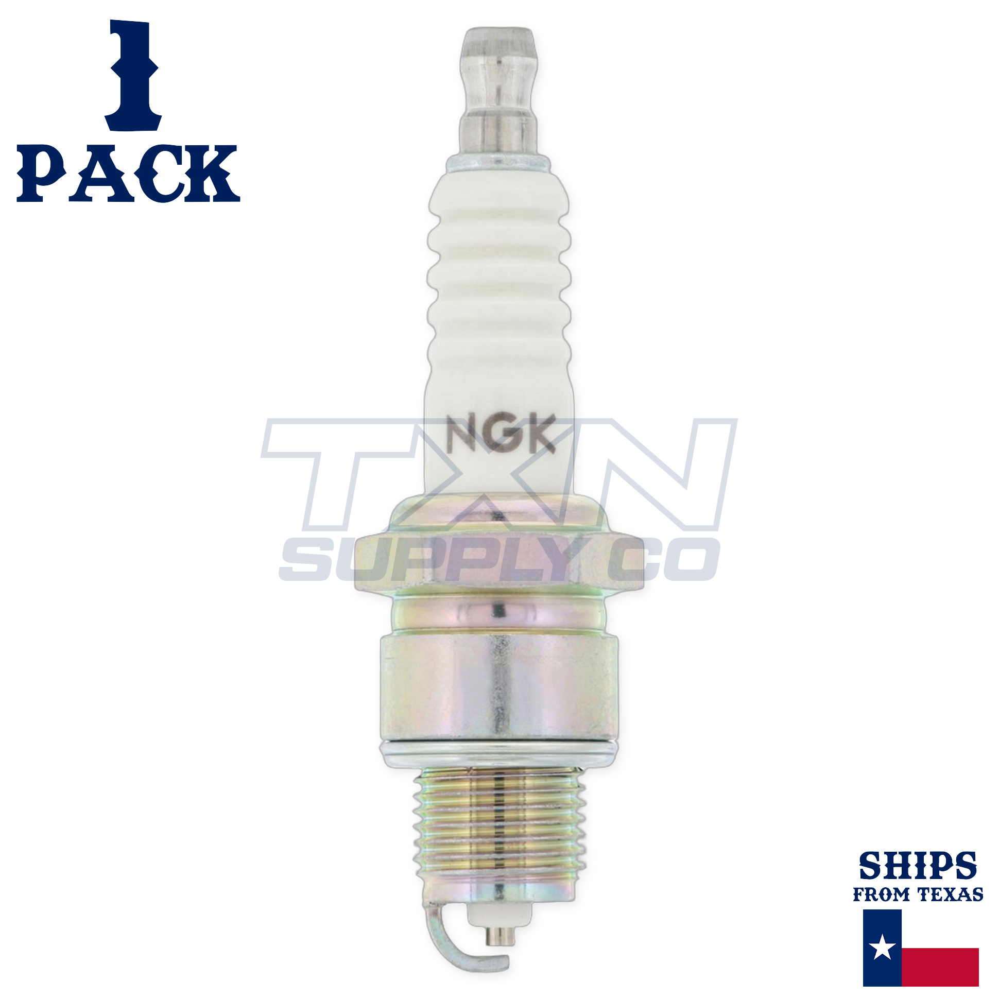 NGK 6326 Standard Spark Plug - BP6HS-10, 1 Pack