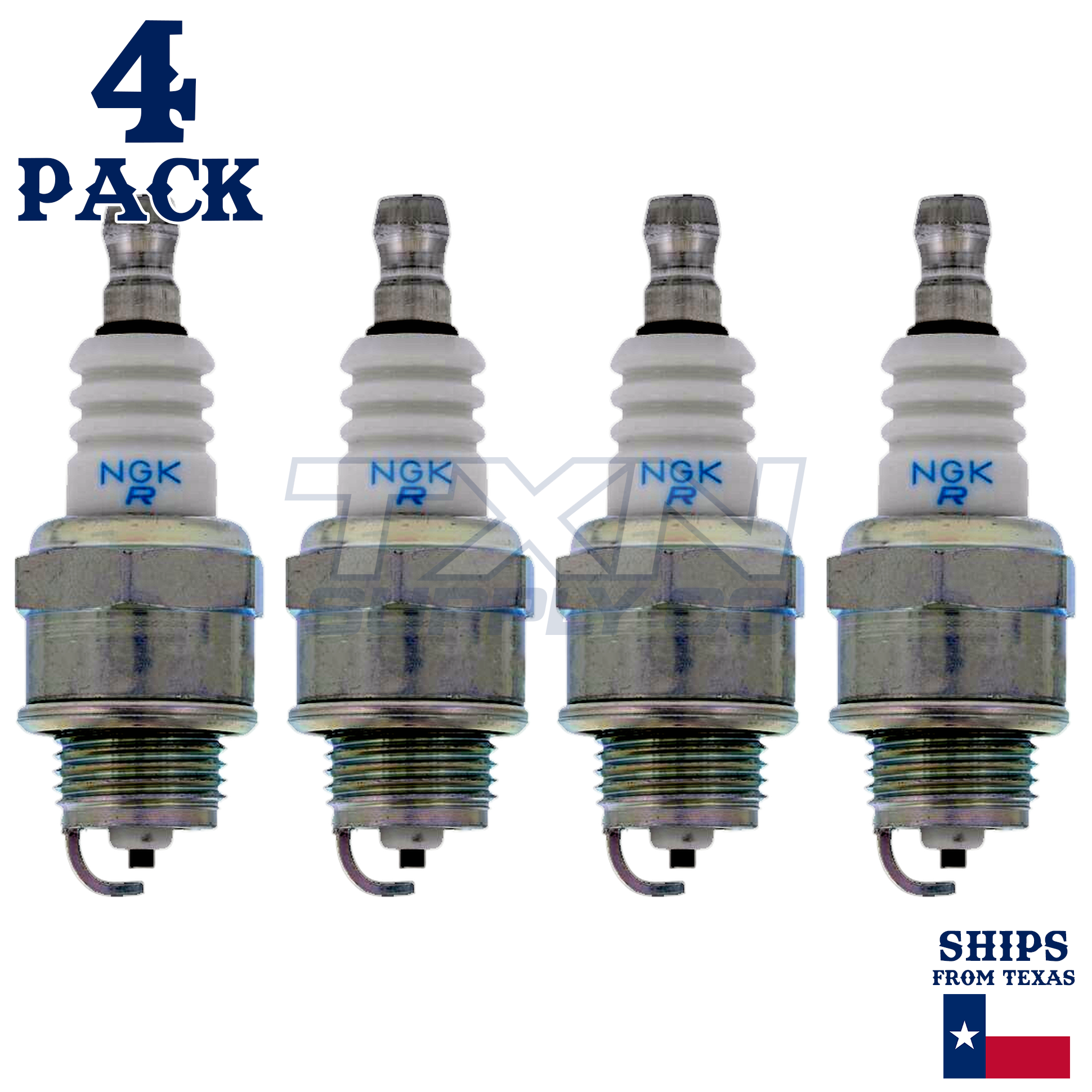 NGK 6328 Spark Plugs 4 Pack