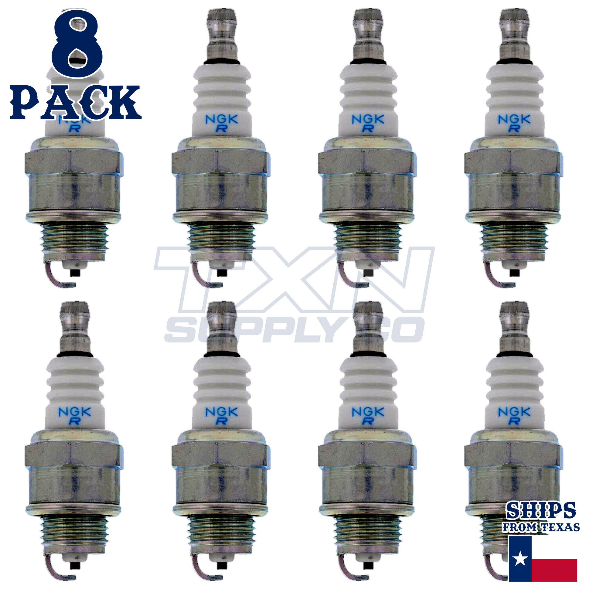 NGK 6328 Spark Plugs 8 Pack