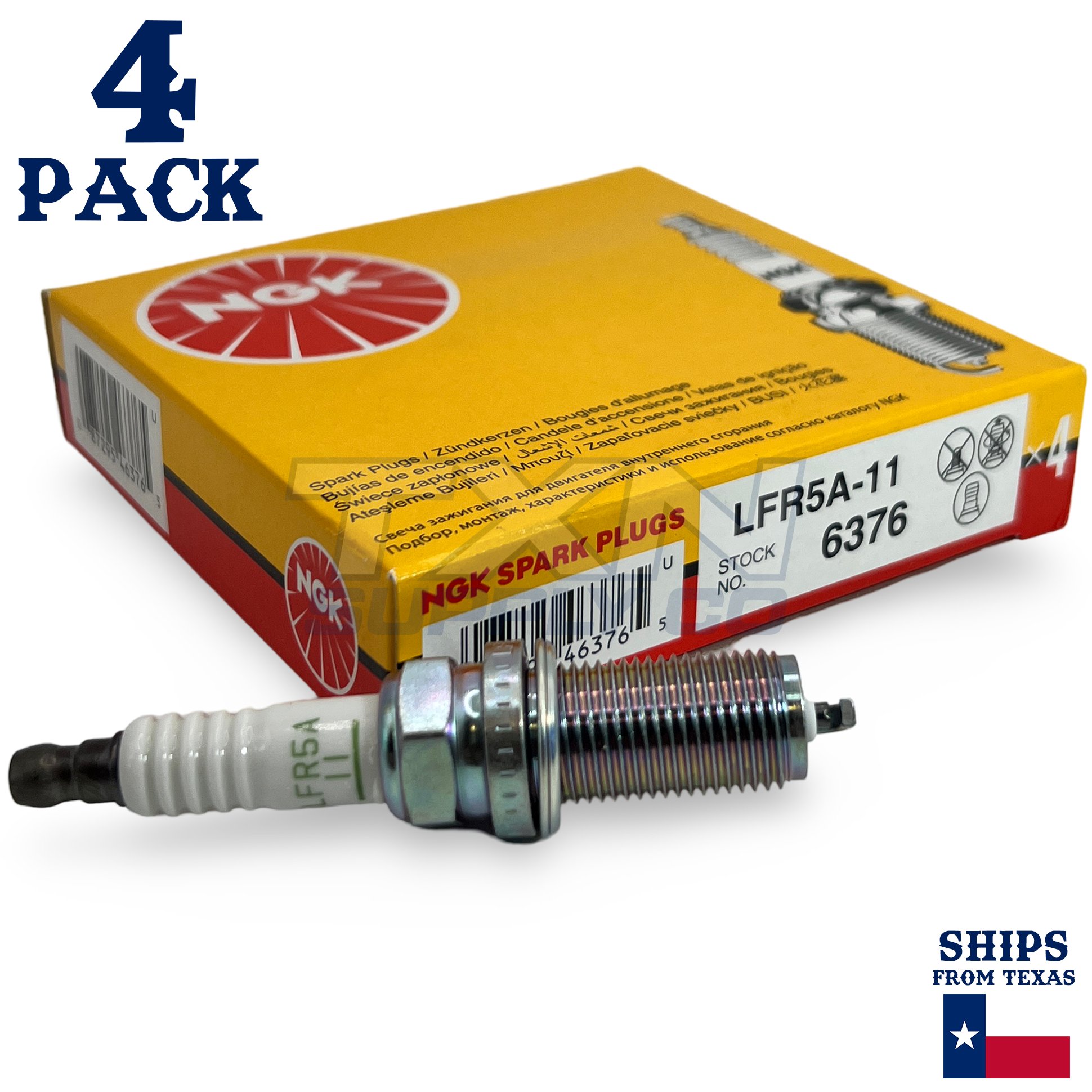 4 Pack NGK V-Power Spark Plugs 2010-2017 for Toyota Camry  L4-2.5L
