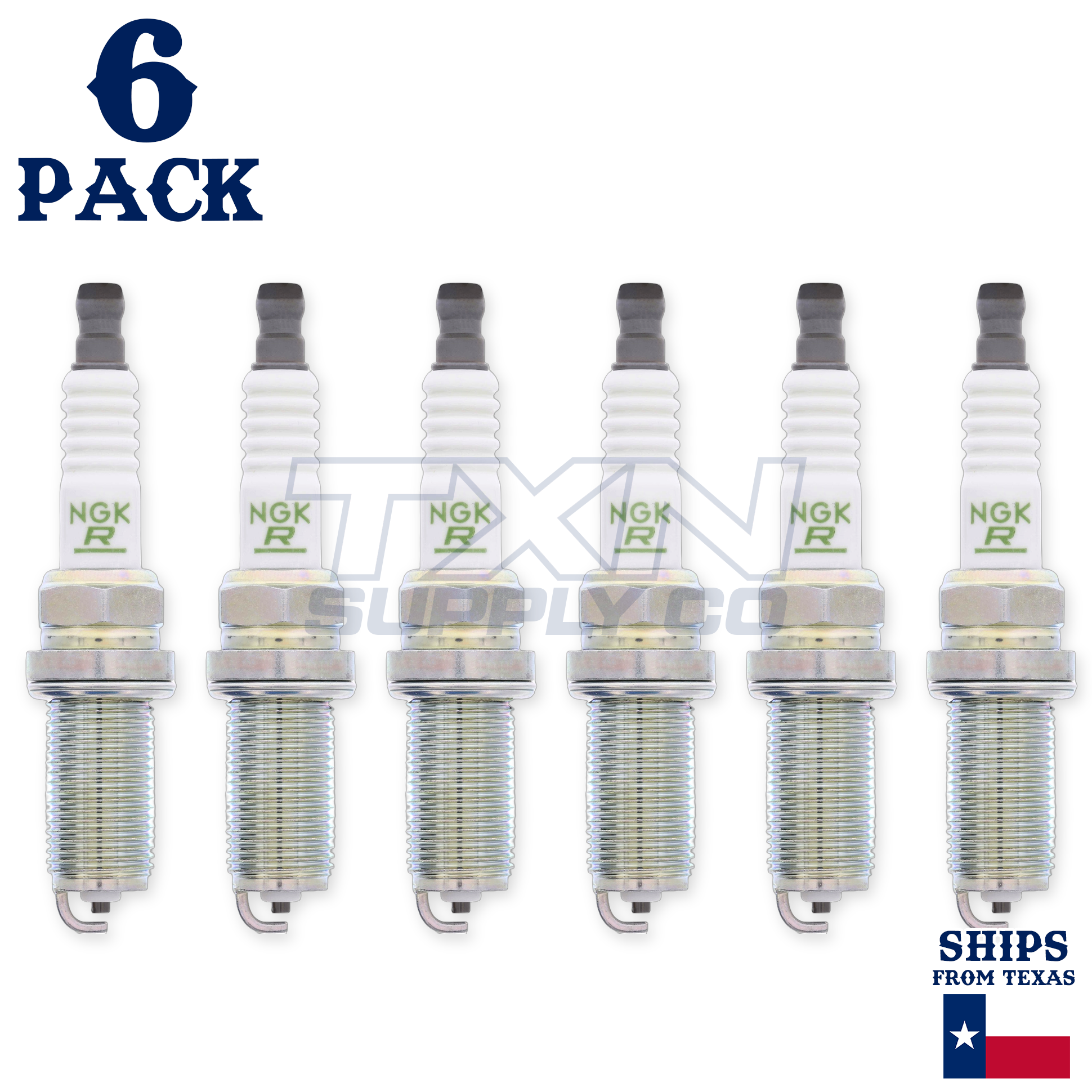 6 Pack NGK V-Power Spark Plugs 2001-2006 for Kia Optima 2.5L 2.7L V6 - Image 2