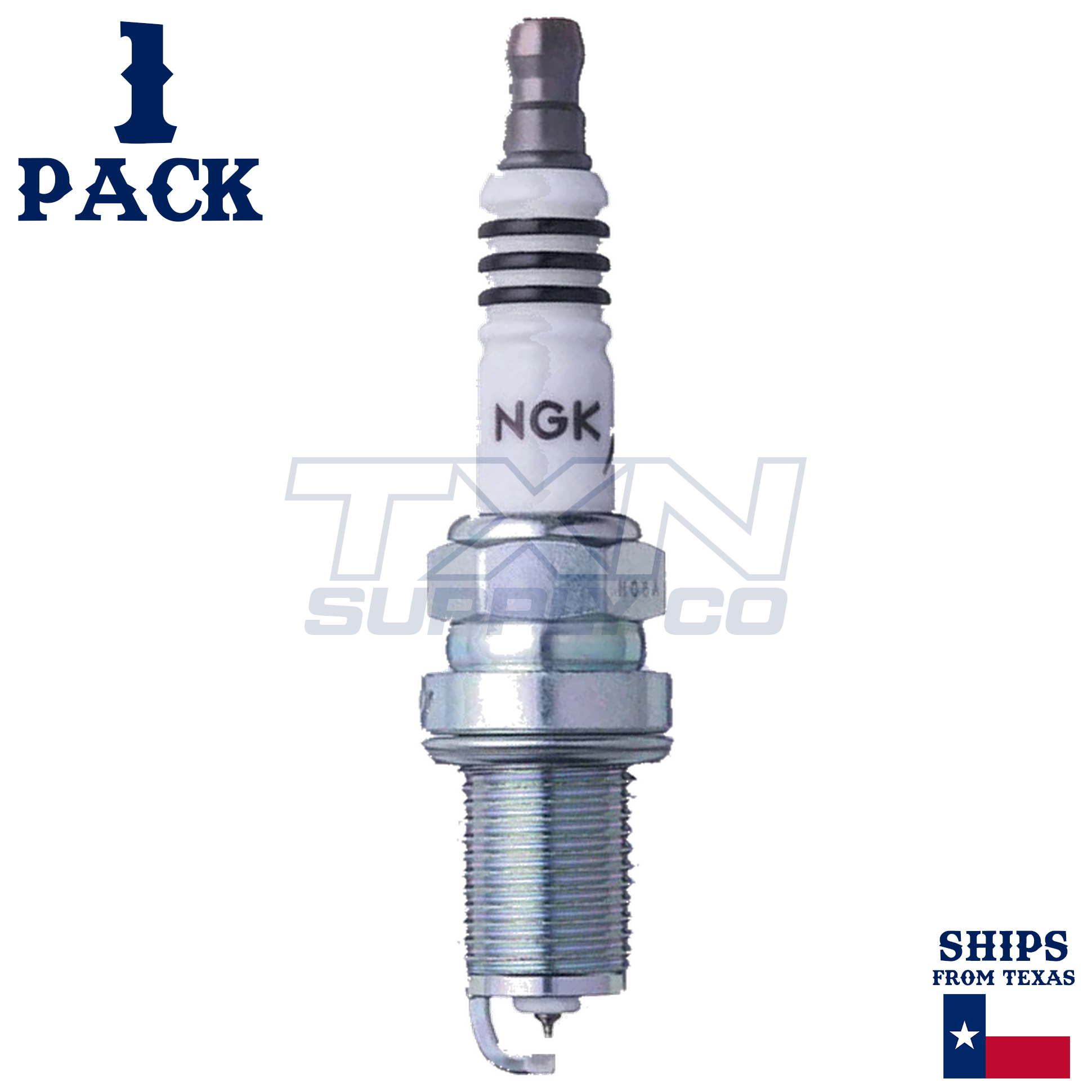 1 Pack NGK Iridium IX 6418 Spark Plugs BKR6EIX - Image 2
