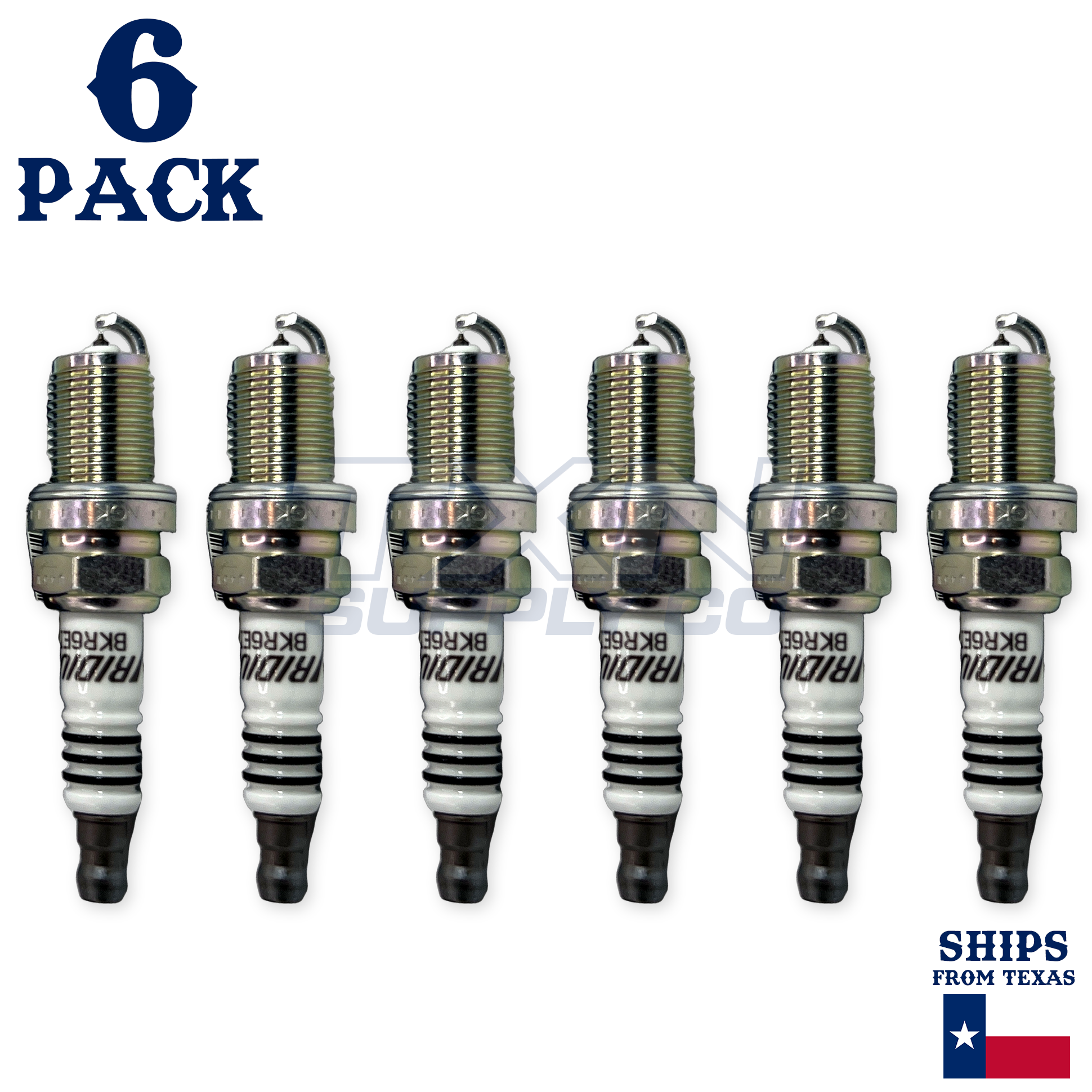 6 Pack NGK Iridium IX Spark Plugs 1992 for Jaguar XJS 4.0L L6 - Image 1