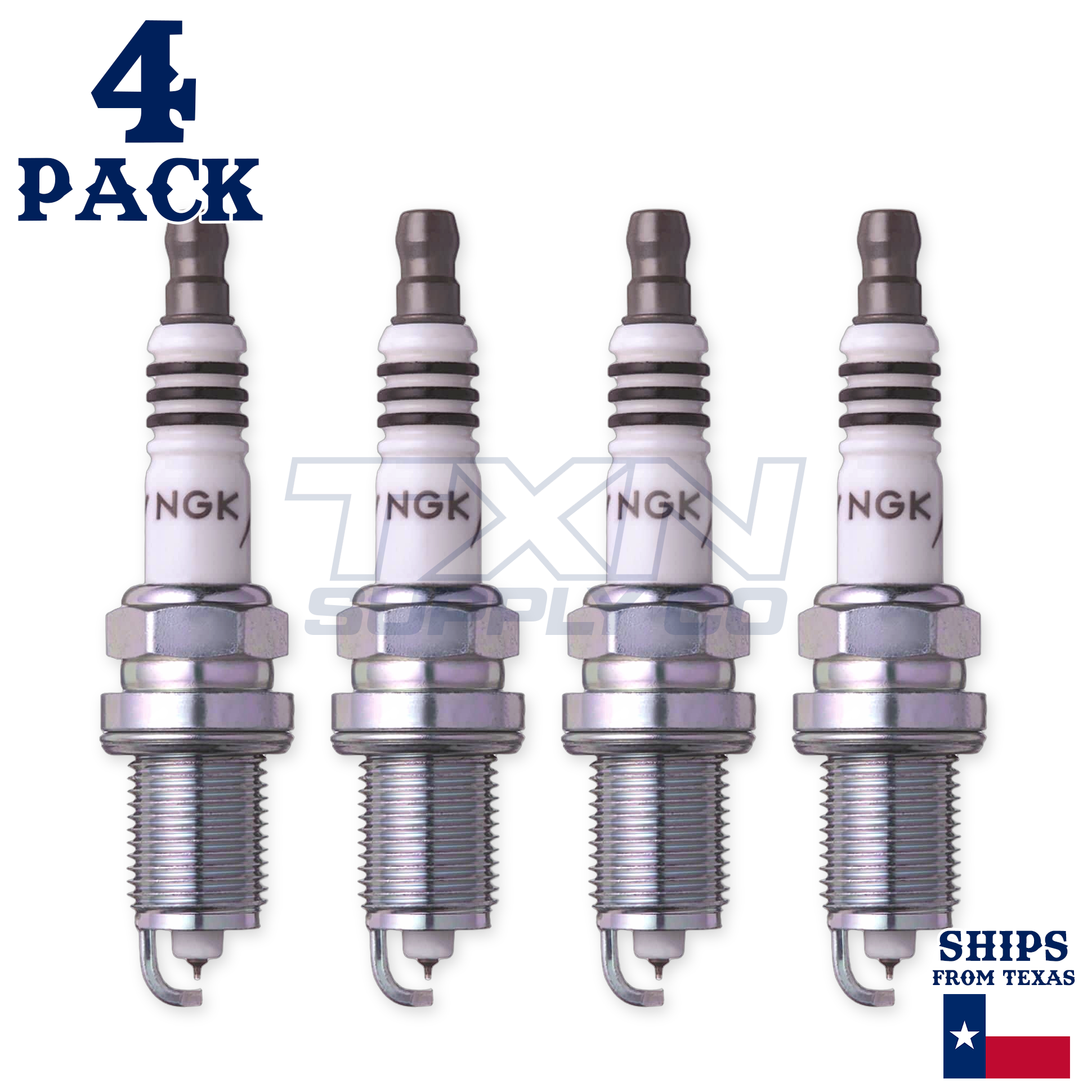 4 Pack NGK Iridium IX 6441 Spark Plugs ZFR6FIX-11 - Image 1