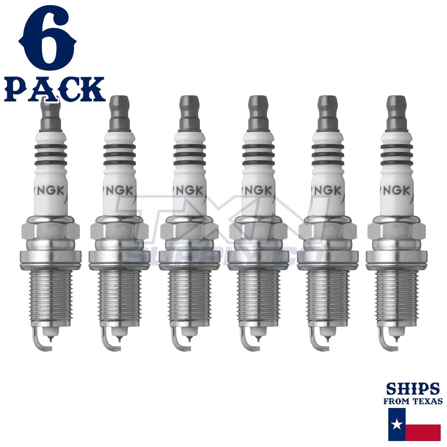 6 Pack NGK Iridium IX Spark Plugs 1998-1999 for Dodge Durango V6-3.9L