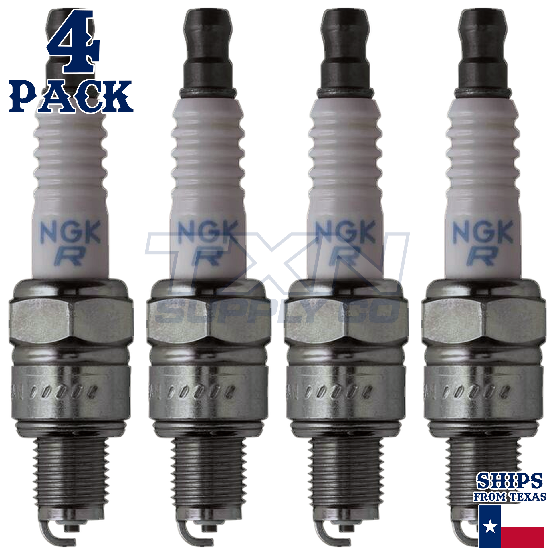 NGK 6500 Spark Plugs 4 Pack
