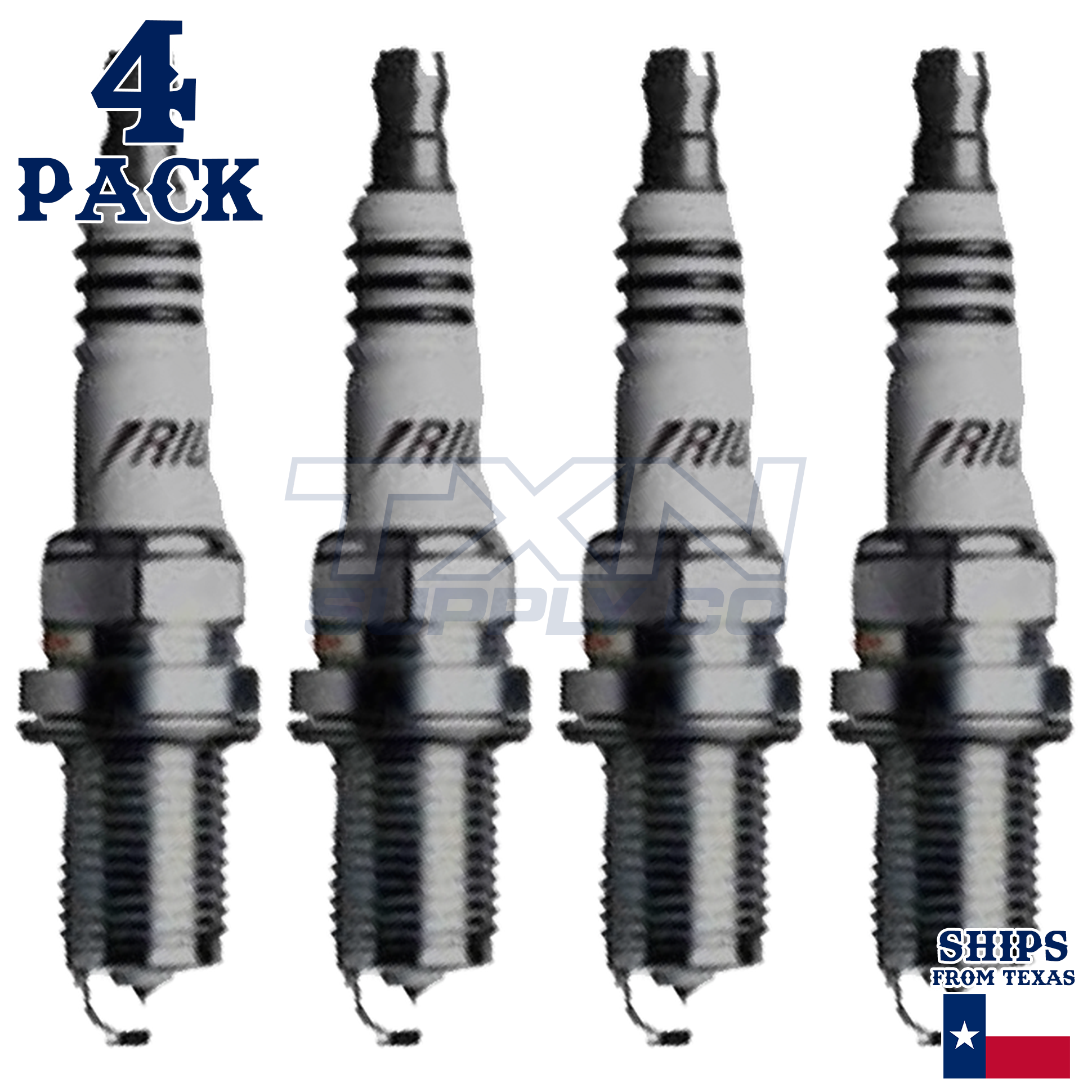 NGK 6502 IFR5L11 Spark Plugs 4 Pack