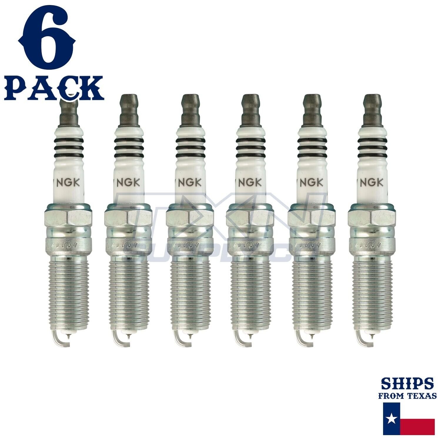 6 Pack NGK Iridium IX Spark Plugs 2011-2014 for Ford Edge 3.7L 3.5L V6