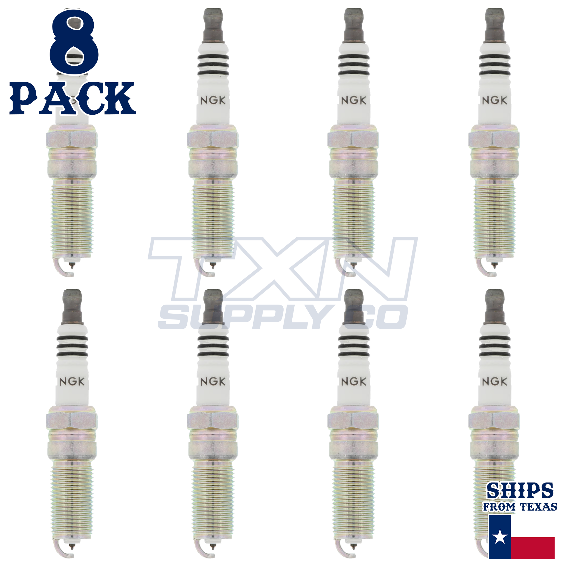 8 Pack NGK Iridium IX 6510 Spark Plugs LTR7IX-11 - Image 2