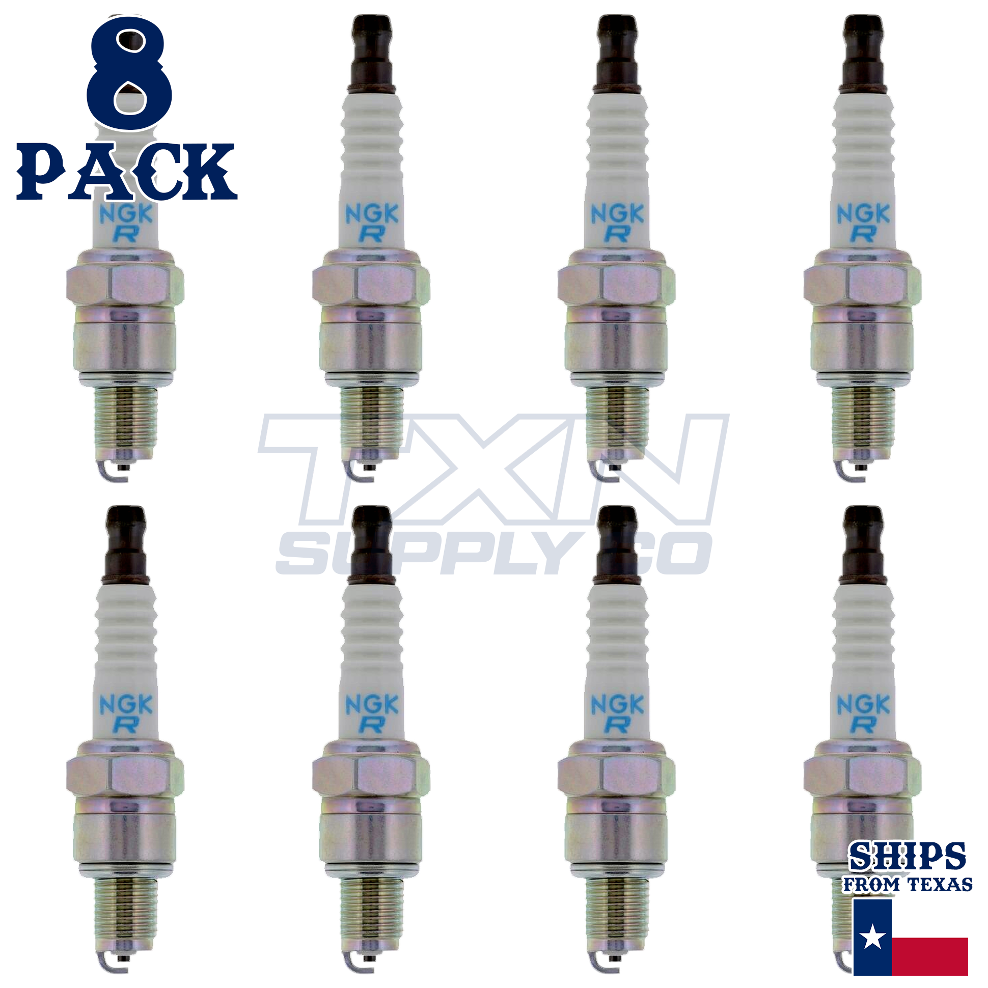 NGK 6535 Spark Plugs 8 Pack
