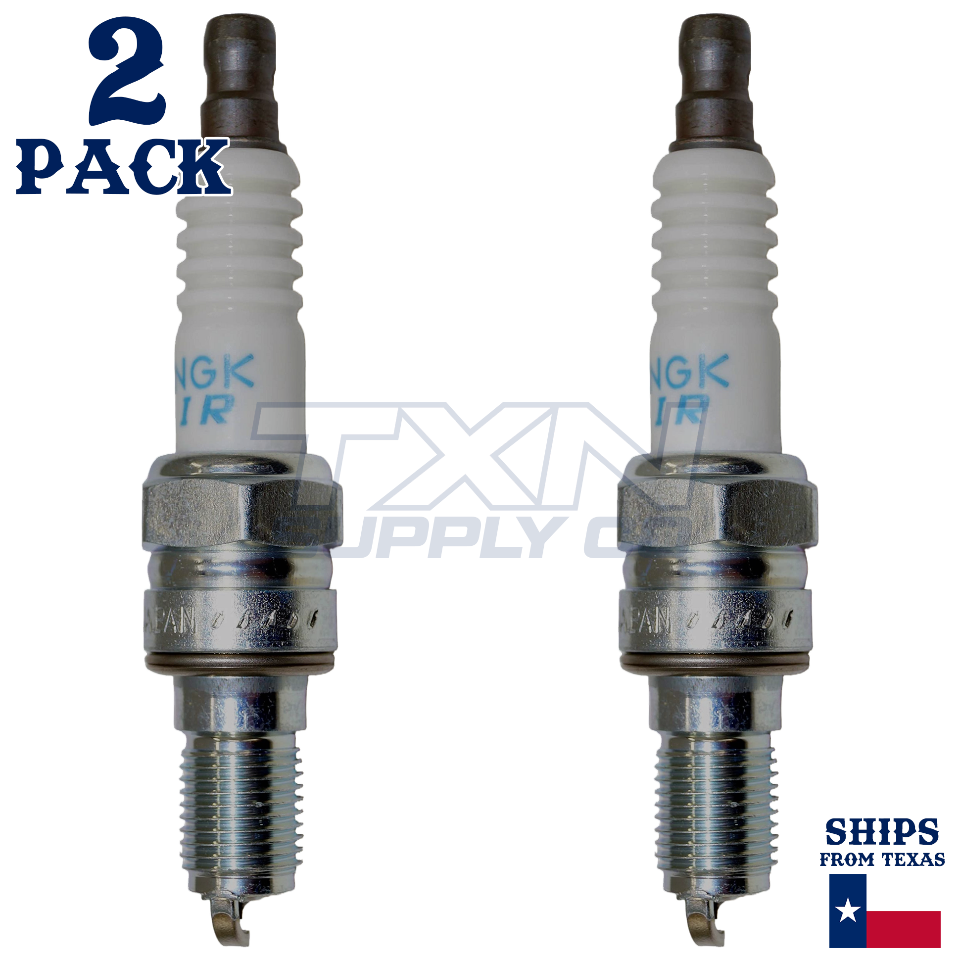 NGK 6544 IMR9D-9H Spark Plugs 2 Pack