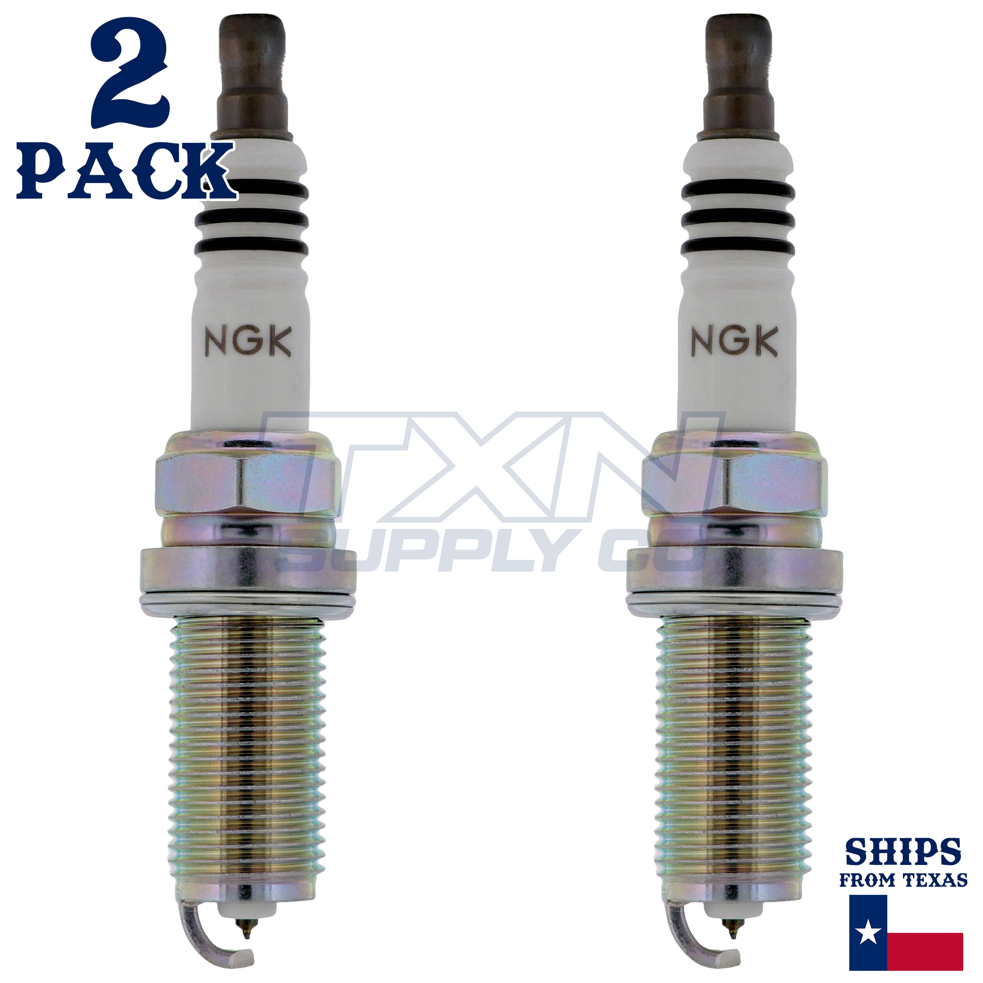 NGK 6619 Spark Plugs 2 Pack - Image 1