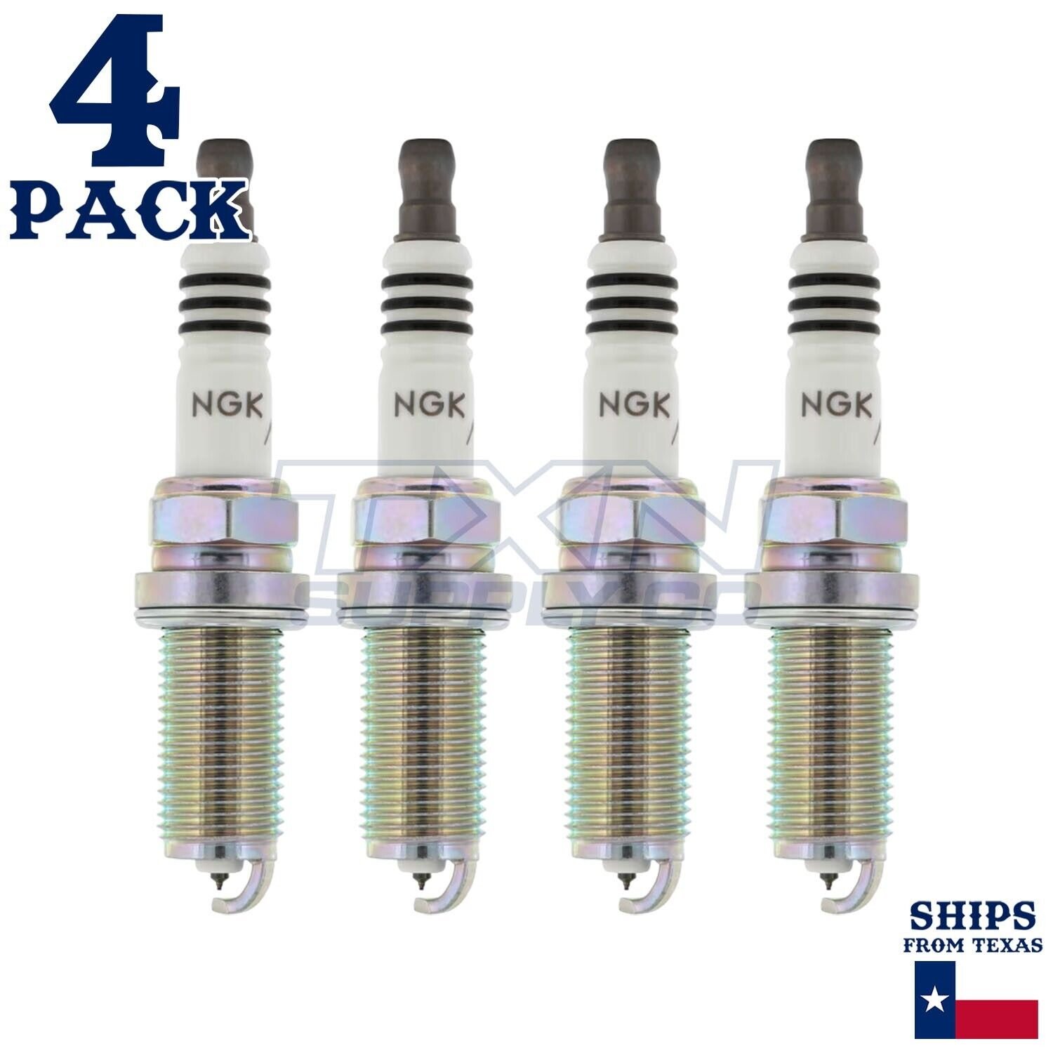 4 Pack NGK Iridium IX Spark Plugs 2010-2012 for Suzuki Kizashi 2.4L 2.4L L4 - Image 2