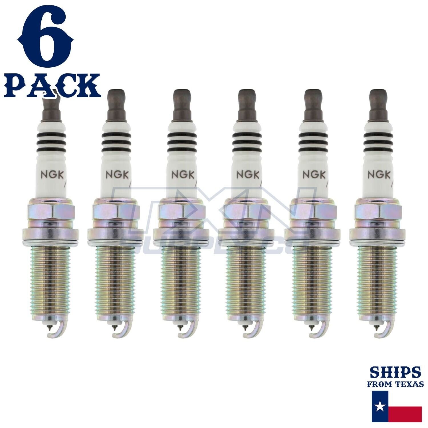 6 Pack NGK Iridium IX Spark Plugs 2001-2004  for Subaru Outback 3.0L L6