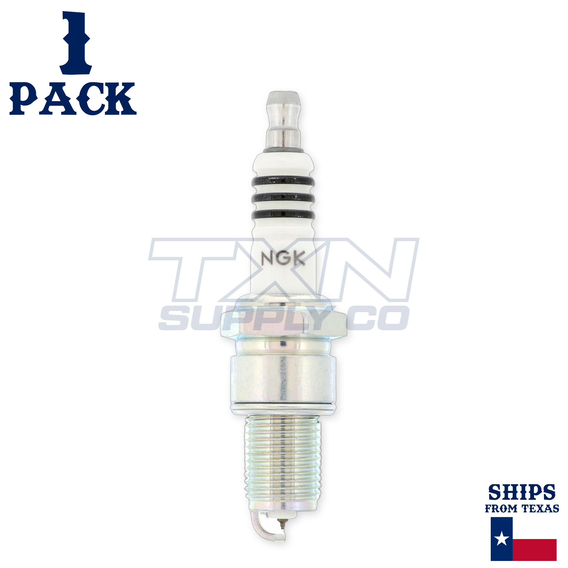 1 Pack NGK 6637 Iridium IX Spark Plug BPR6EIX - Image 1